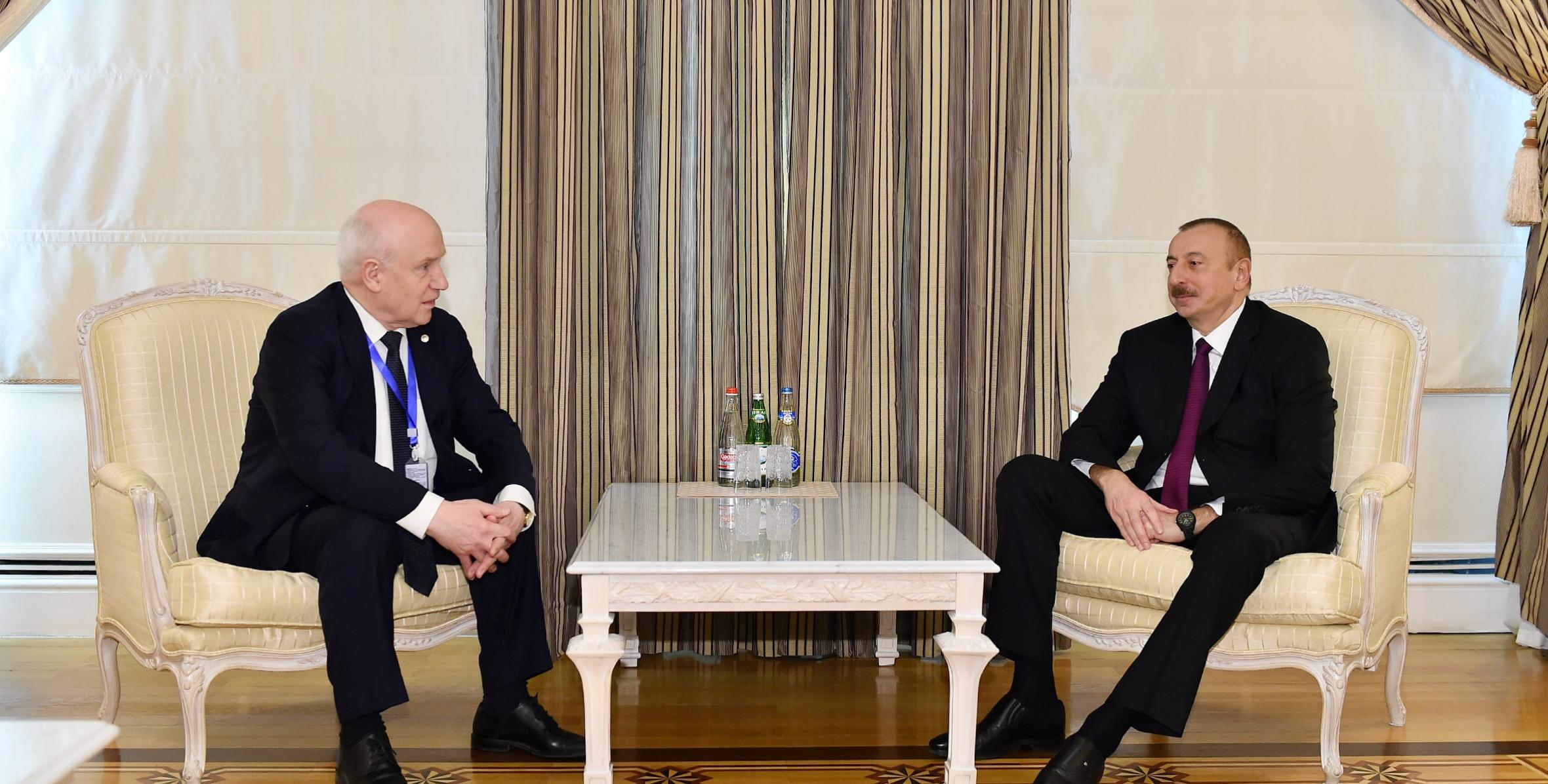 Ilham Aliyev received delegation led by chairman of CIS Executive Committee