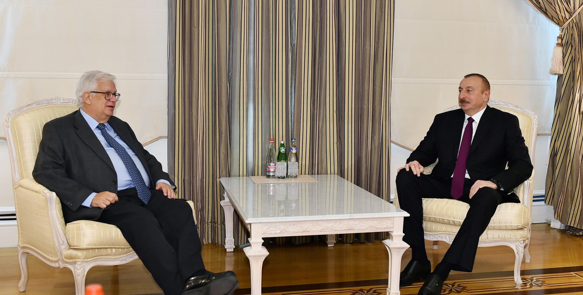Ilham Aliyev received vice-president of Centrist Democrat International