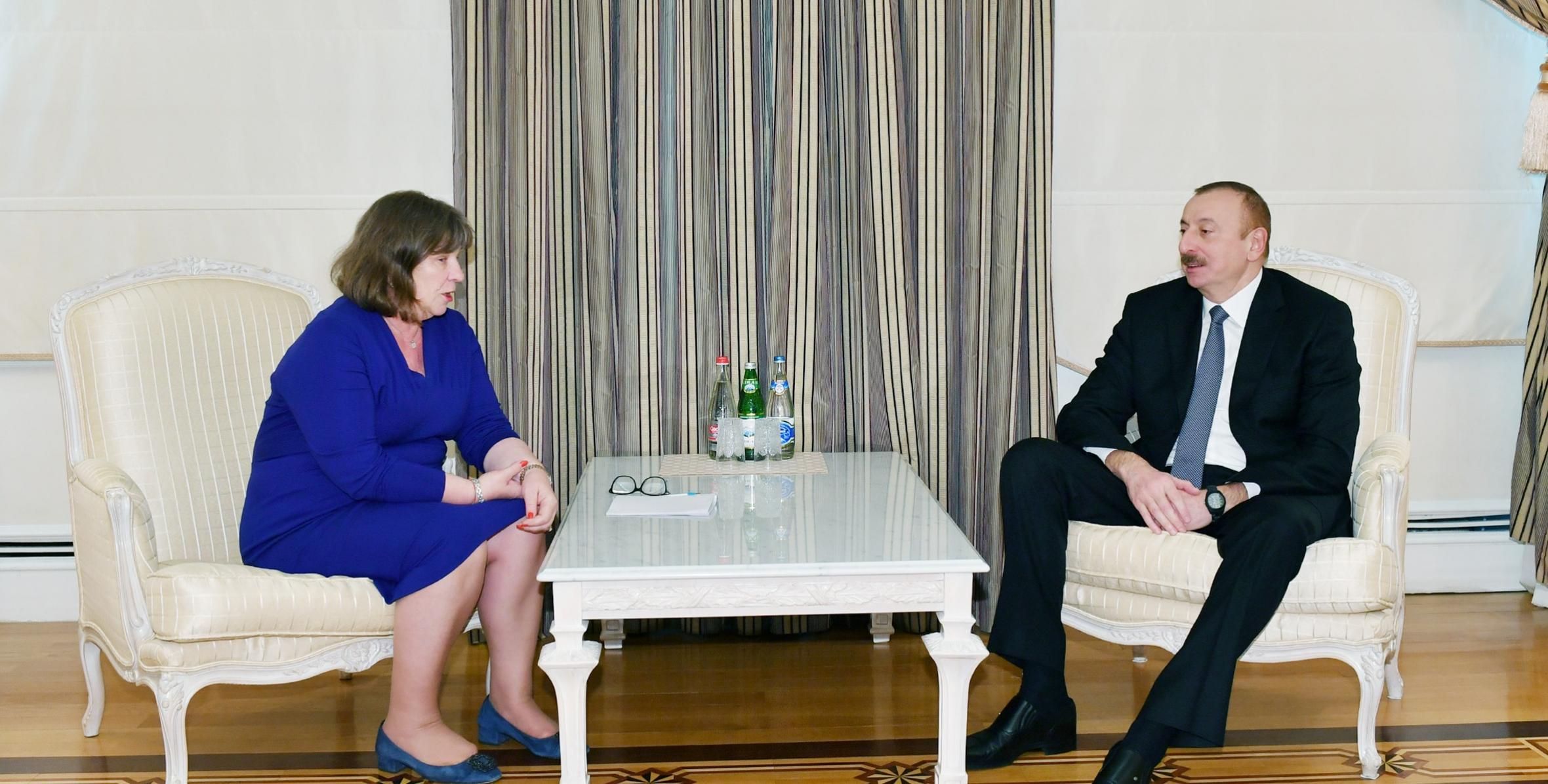 Ilham Aliyev received European Parliament rapporteur for Azerbaijan