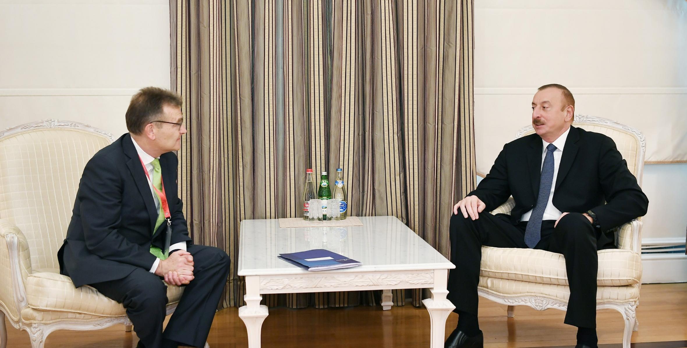Ilham Aliyev received president of International Association of Ports and Harbors