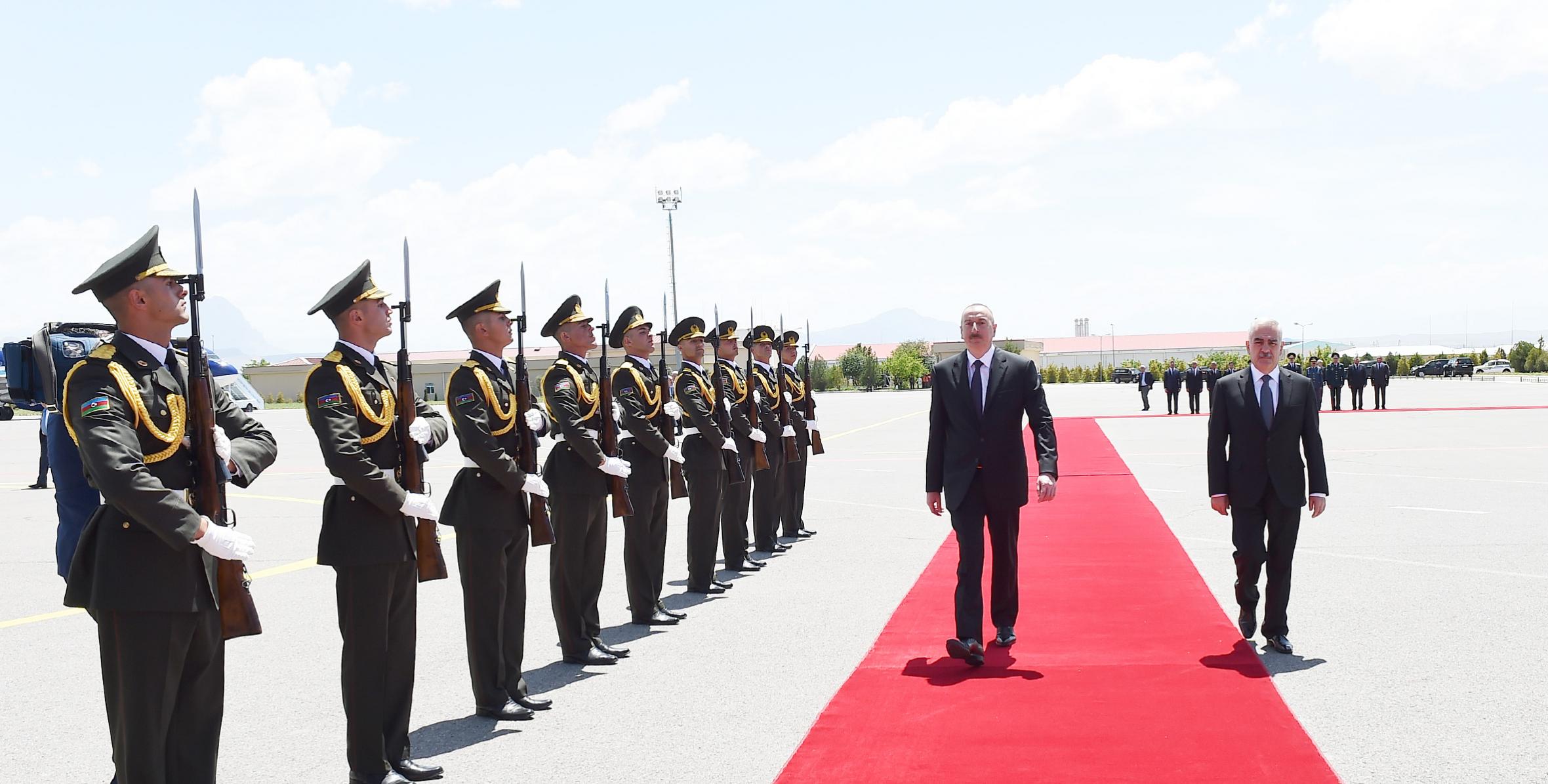 President Ilham Aliyev ended his visit to Nakhchivan Autonomous Republic
