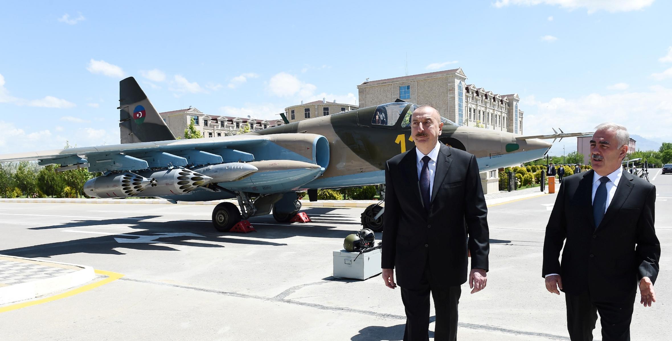 Ilham Aliyev viewed Combined Army Unit’s training and educational center and inaugurated newly built military hospital