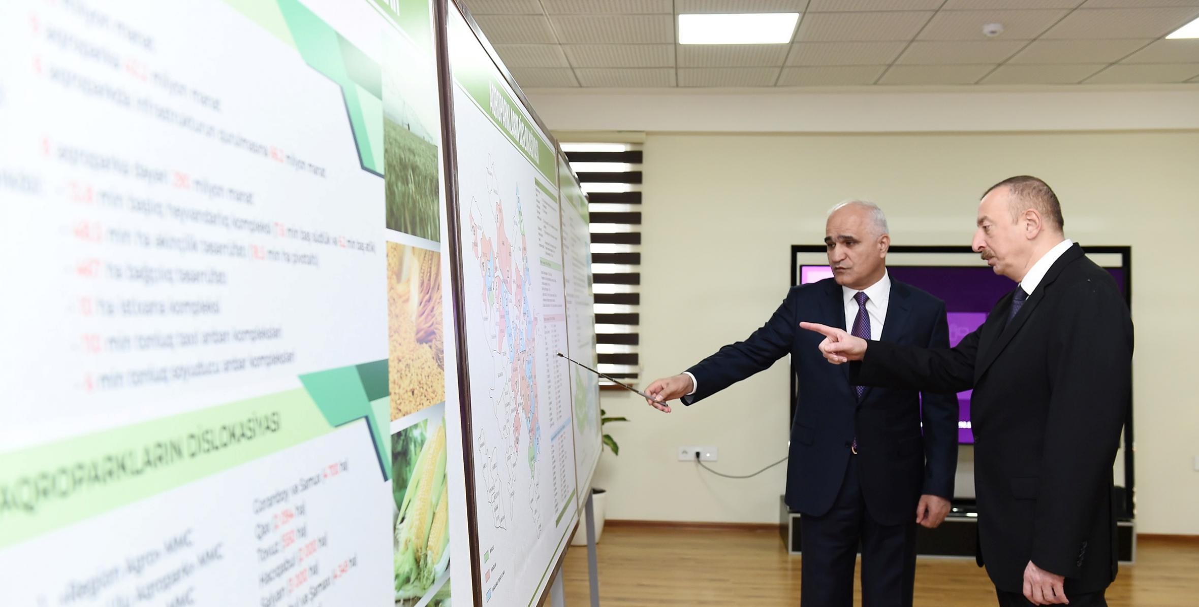 İlham Əliyev Goranboyda “Region Agro” MMC-nin açılışında iştirak edib