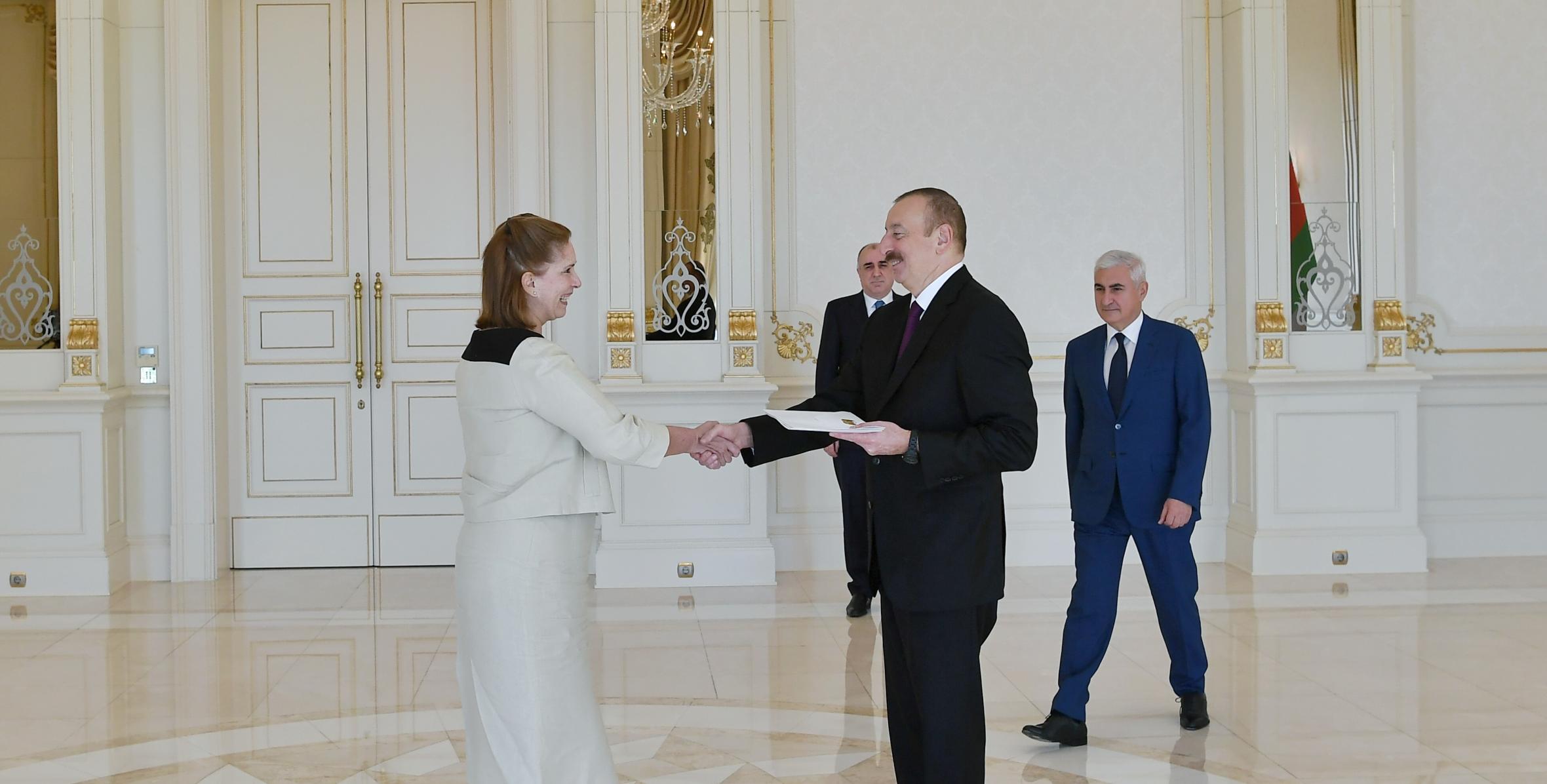 Ilham Aliyev accepted credentials of incoming Peruvian ambassador