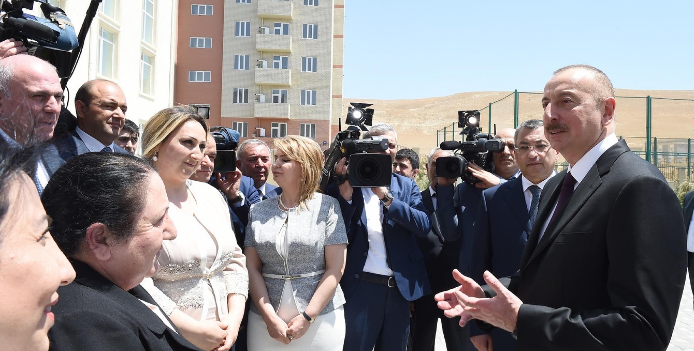 Speech by Ilham Aliyev at the opening of Gobu Park residential complex