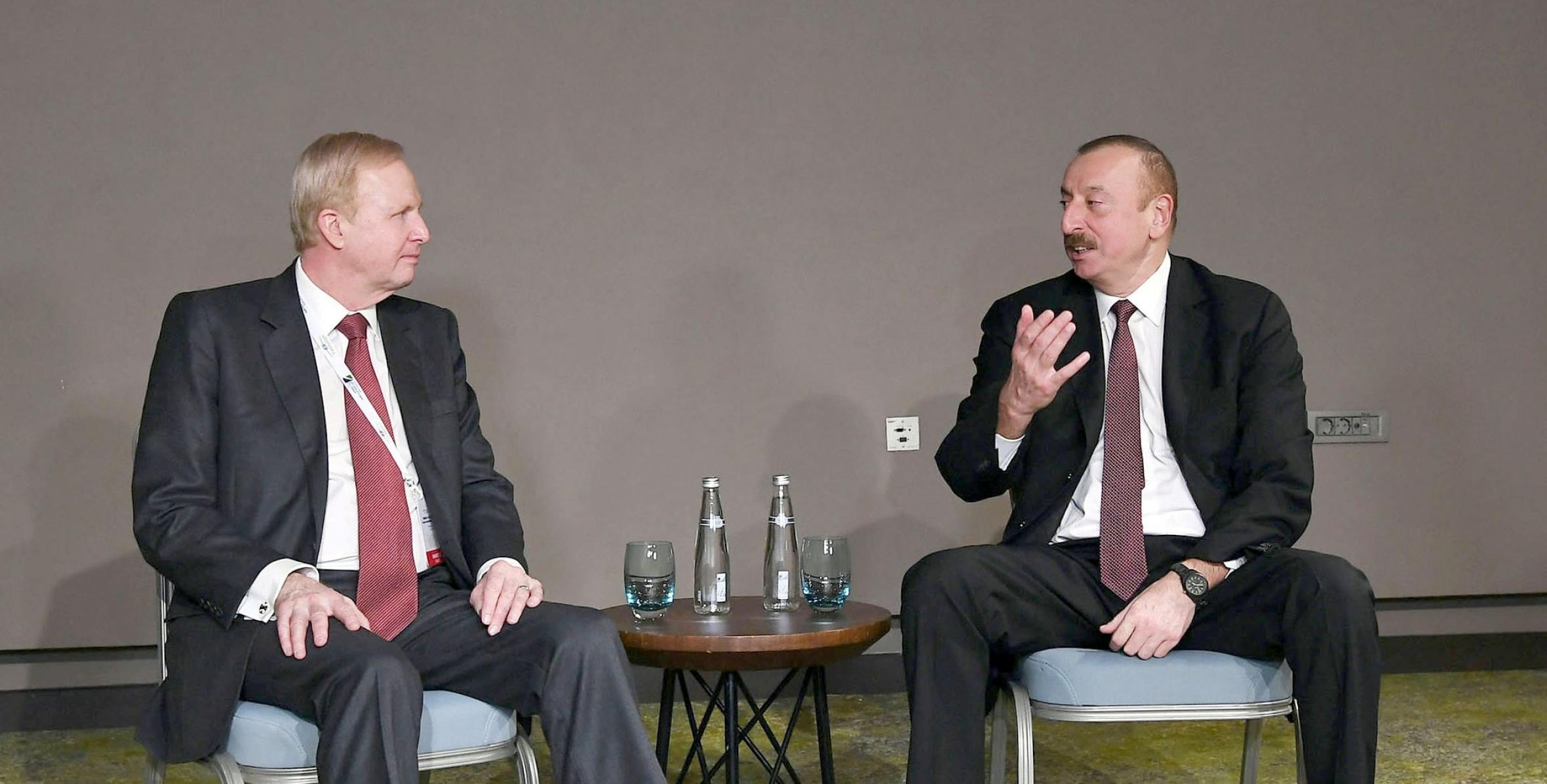 Ilham Aliyev met with BP CEO Robert Dudley in Eskisehir