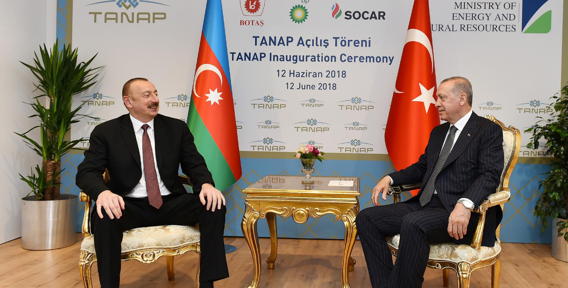 Ilham Aliyev met with Turkish President Recep Tayyip Erdogan in Eskisehir