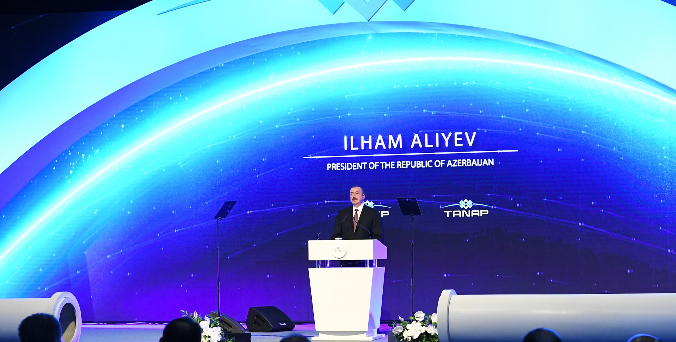 Ilham Aliyev attended inauguration ceremony of TANAP project in Turkish city of Eskisehir