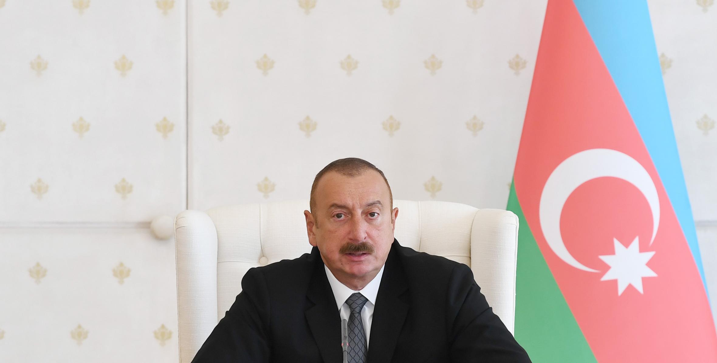 Closing speech by Ilham Aliyev at the Cabinet of Ministers dedicated to results of socio-economic development in first half of 2018 and future objectives