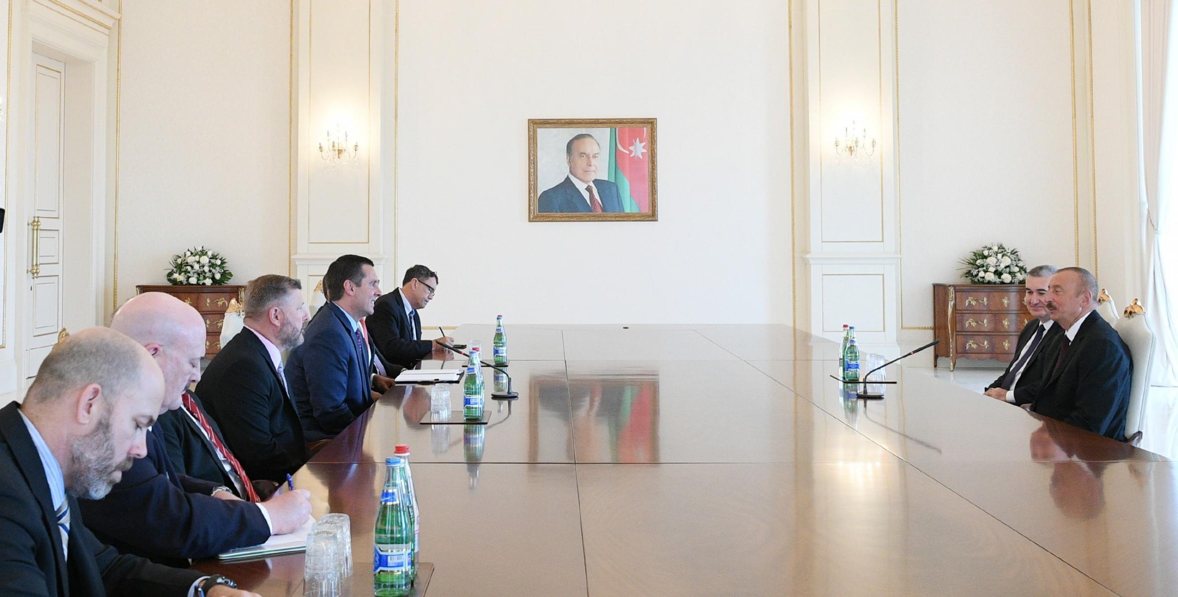 Ilham Aliyev received US Congress delegation