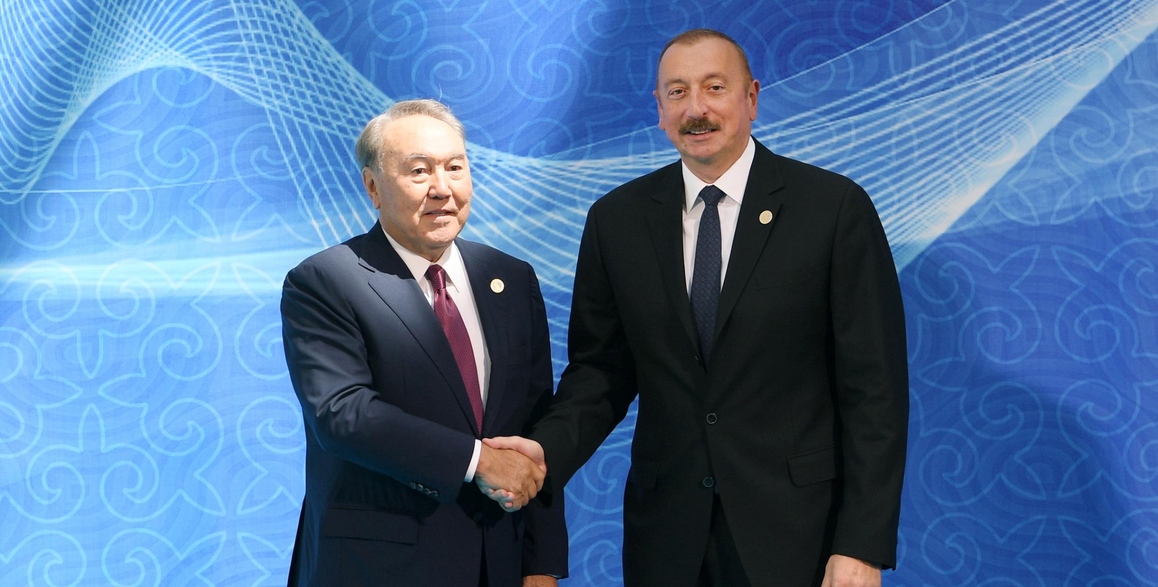 Visit of Ilham Aliyev to Kazakhstan