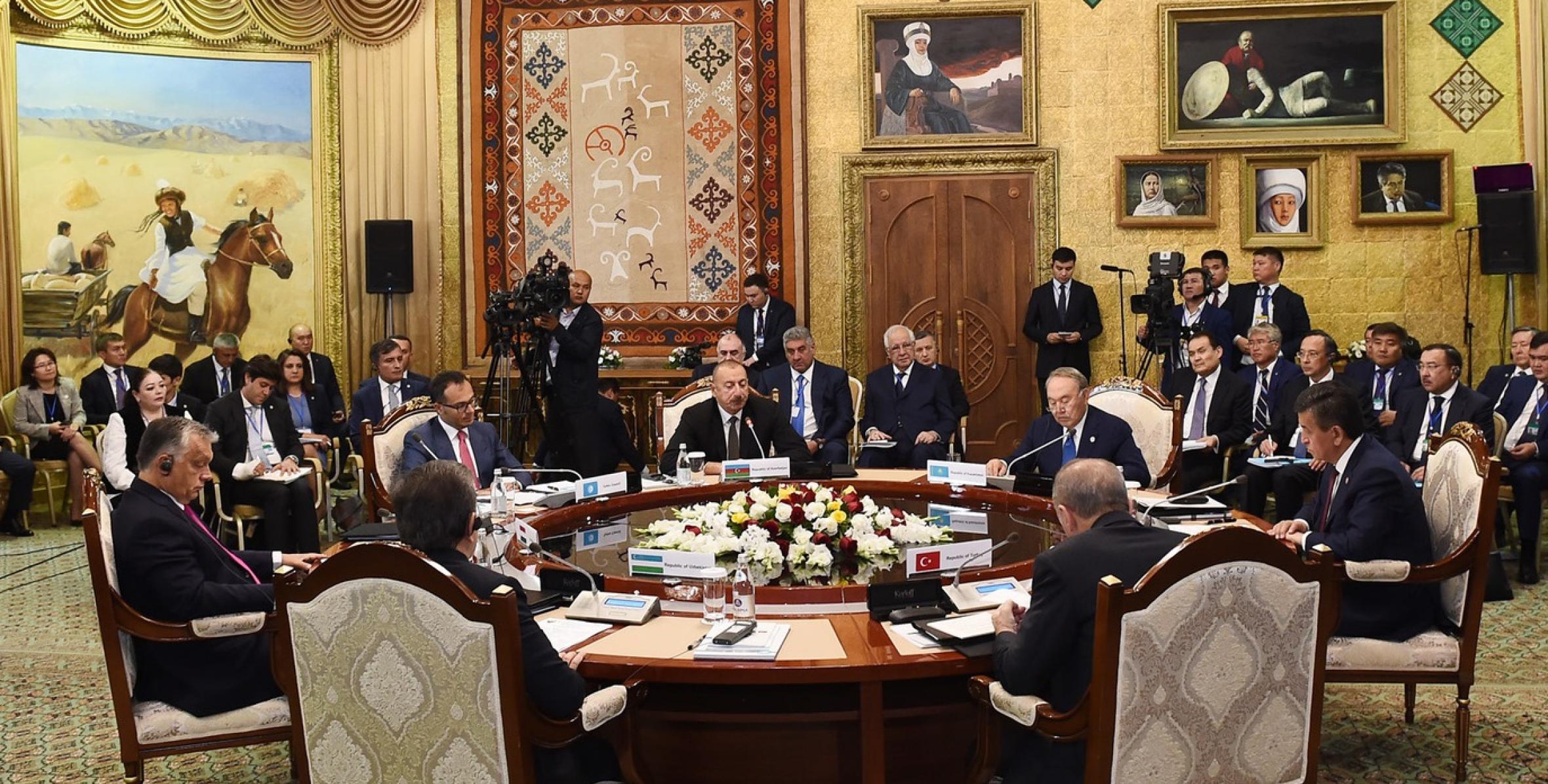 Речь Ильхама Алиева на VI Саммите Совета сотрудничества тюркоязычных государств