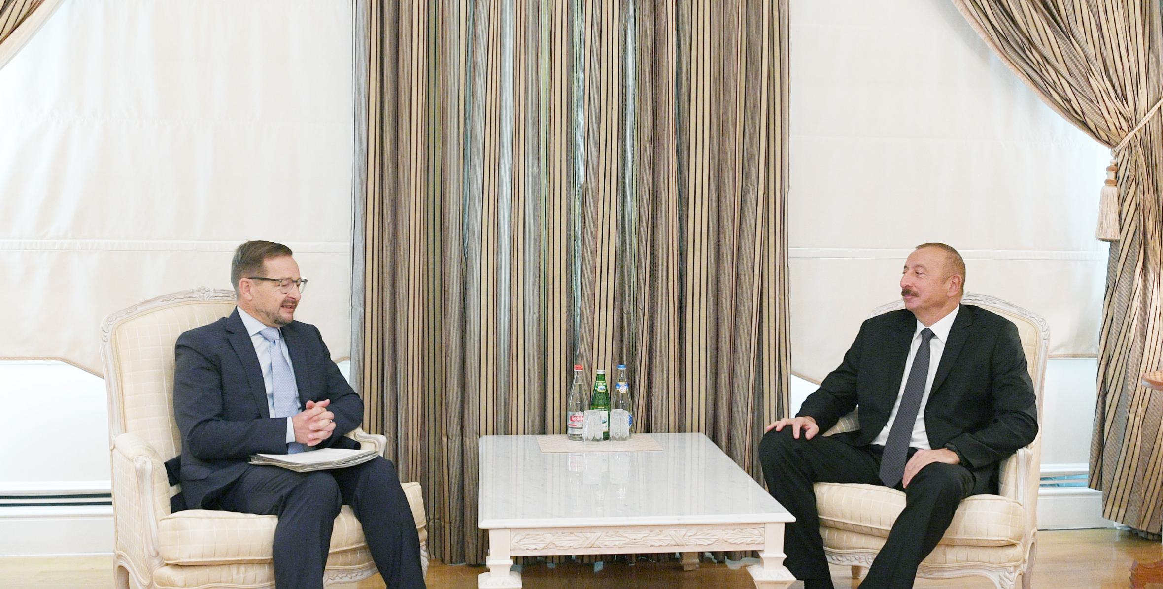 Ilham Aliyev received OSCE Secretary General