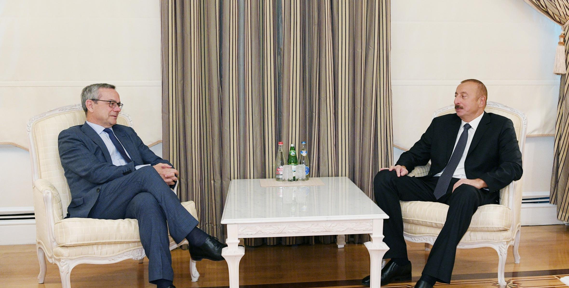 Ilham Aliyev received delegation led by NATO PA president
