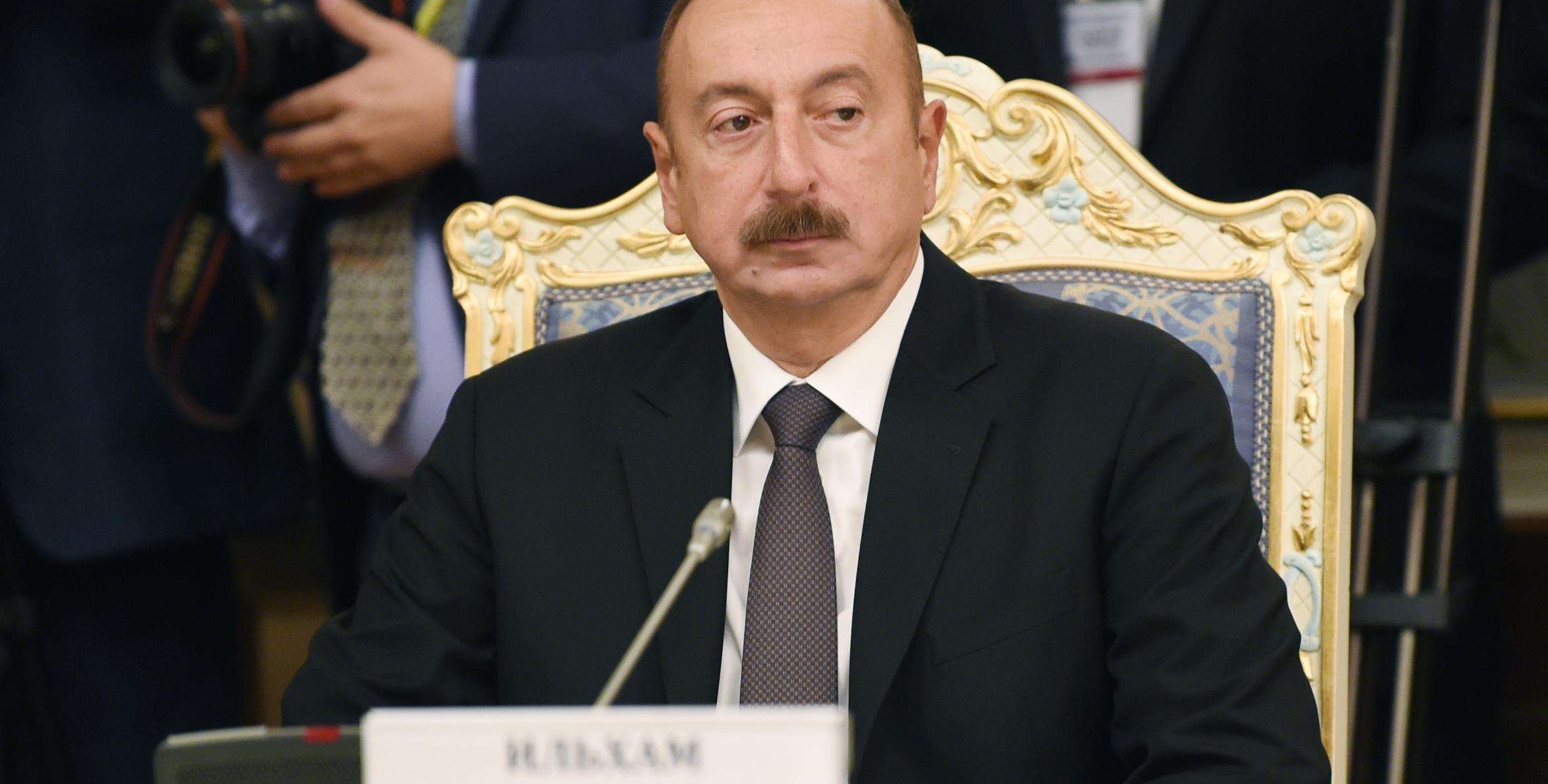 Visit of Ilham Aliyev to Tajikistan