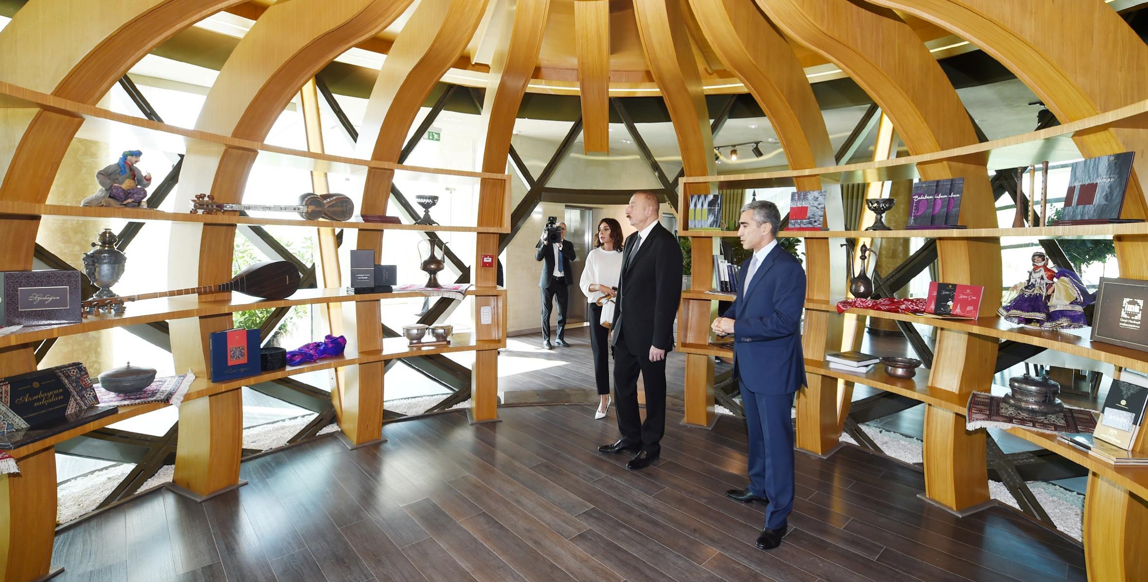 Национальный павильон Азербайджана с выставки «Милан Экспо 2015» вновь смонтирован в Приморском национальном парке