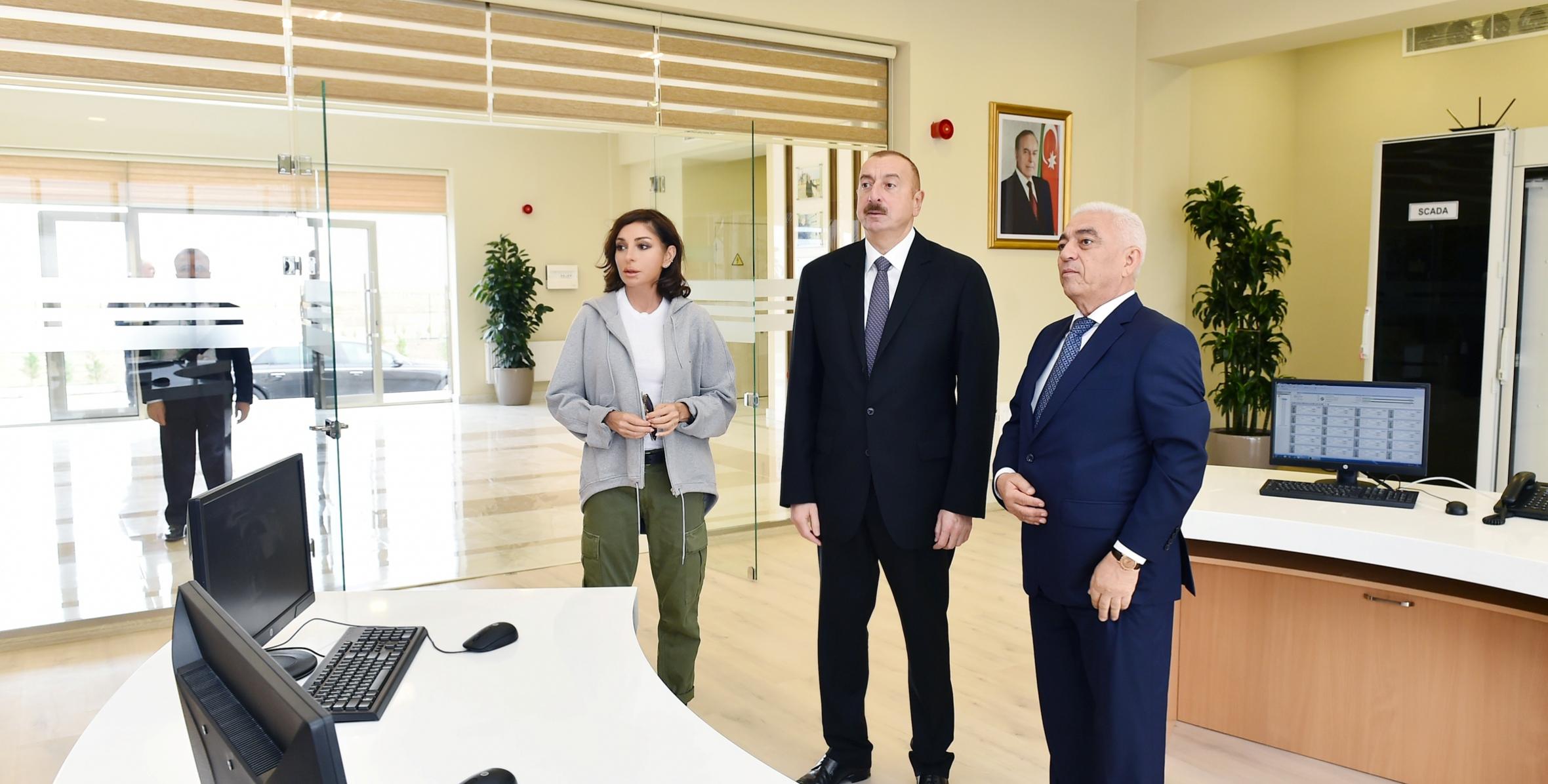 Ilham Aliyev inaugurated Yeni Yashma Wind Power Park in Khizi
