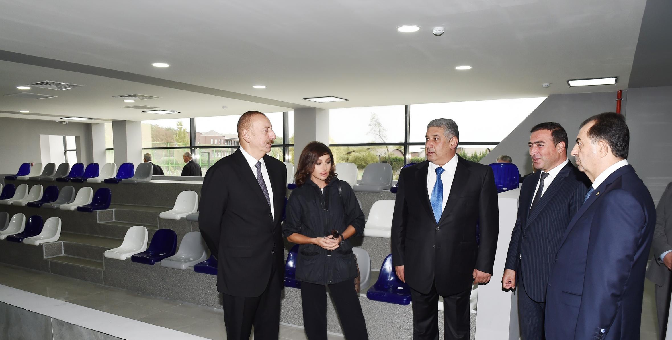 Ильхам Алиев принял участие в открытии Лянкяранского олимпийского спортивного комплекса