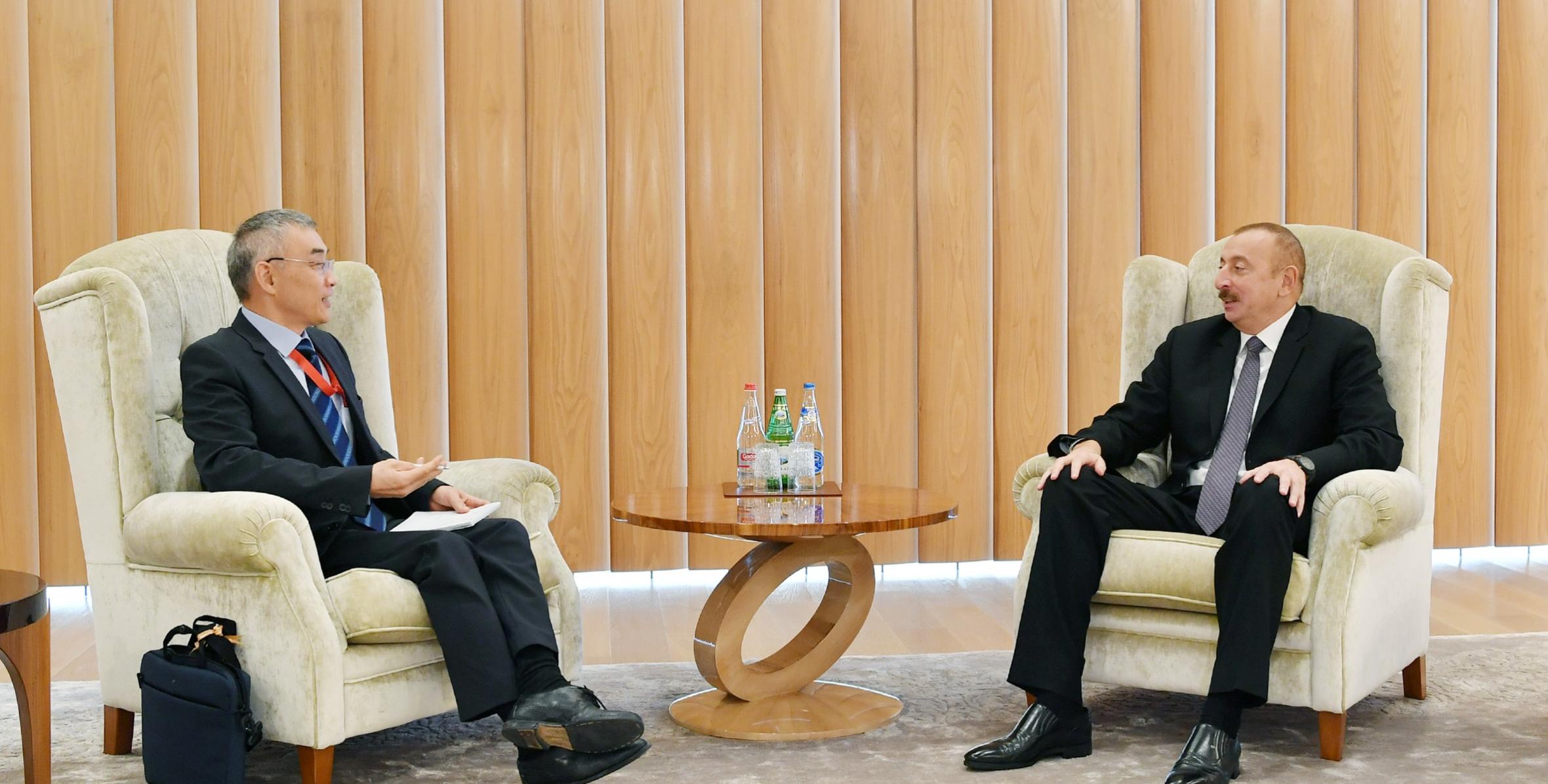 Ильхам Алиев принял заместителя генерального директора ЮНЕСКО
