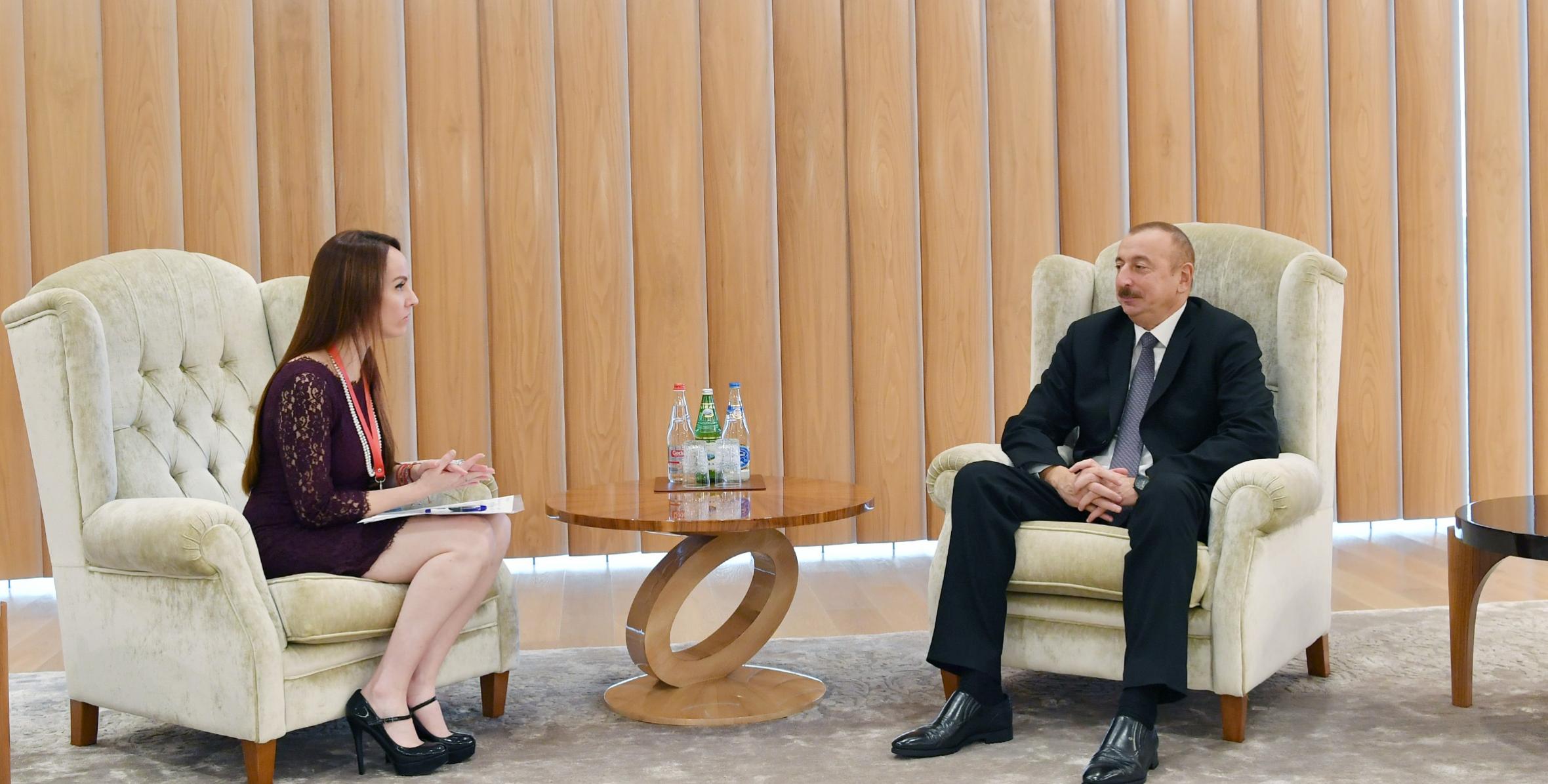 Ilham Aliyev received president of Inter-Parliamentary Union