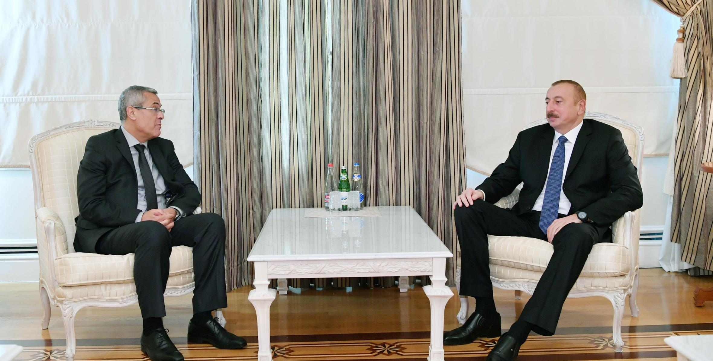 Ilham Aliyev received Moroccan minister