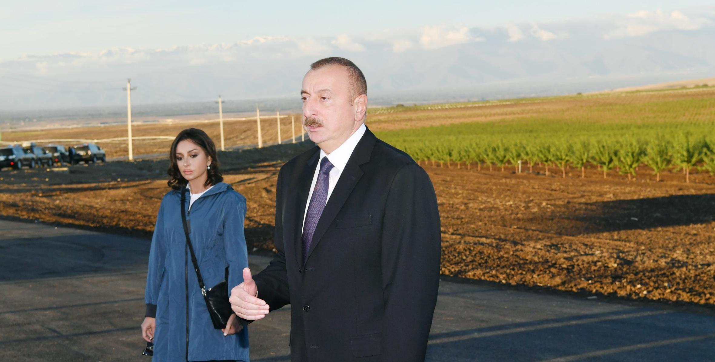 Речь Ильхама Алиева на встрече с представителями общественности Гахского района