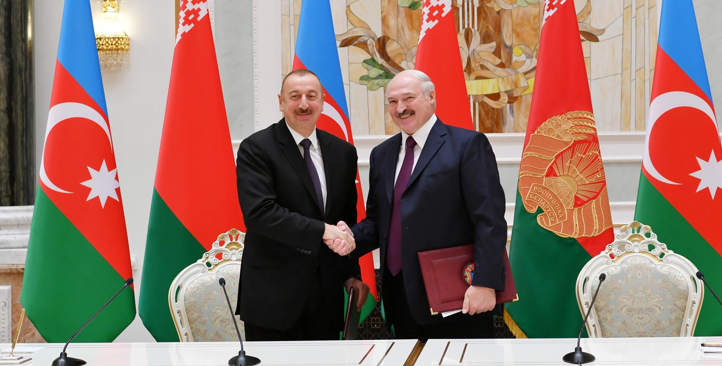 Официальный визит Ильхама Алиева в Беларусь
