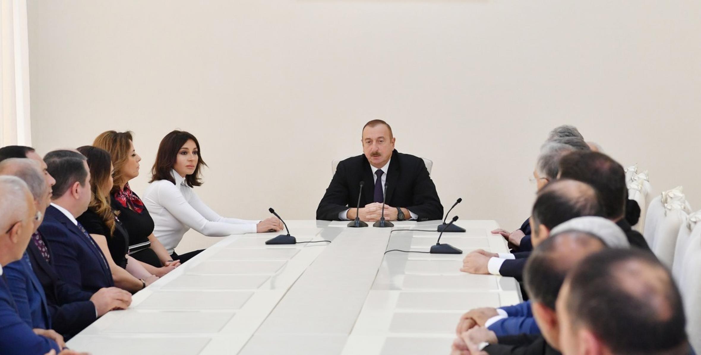 Speech by Ilham Aliyev at the opening Aghdam Mugham Center