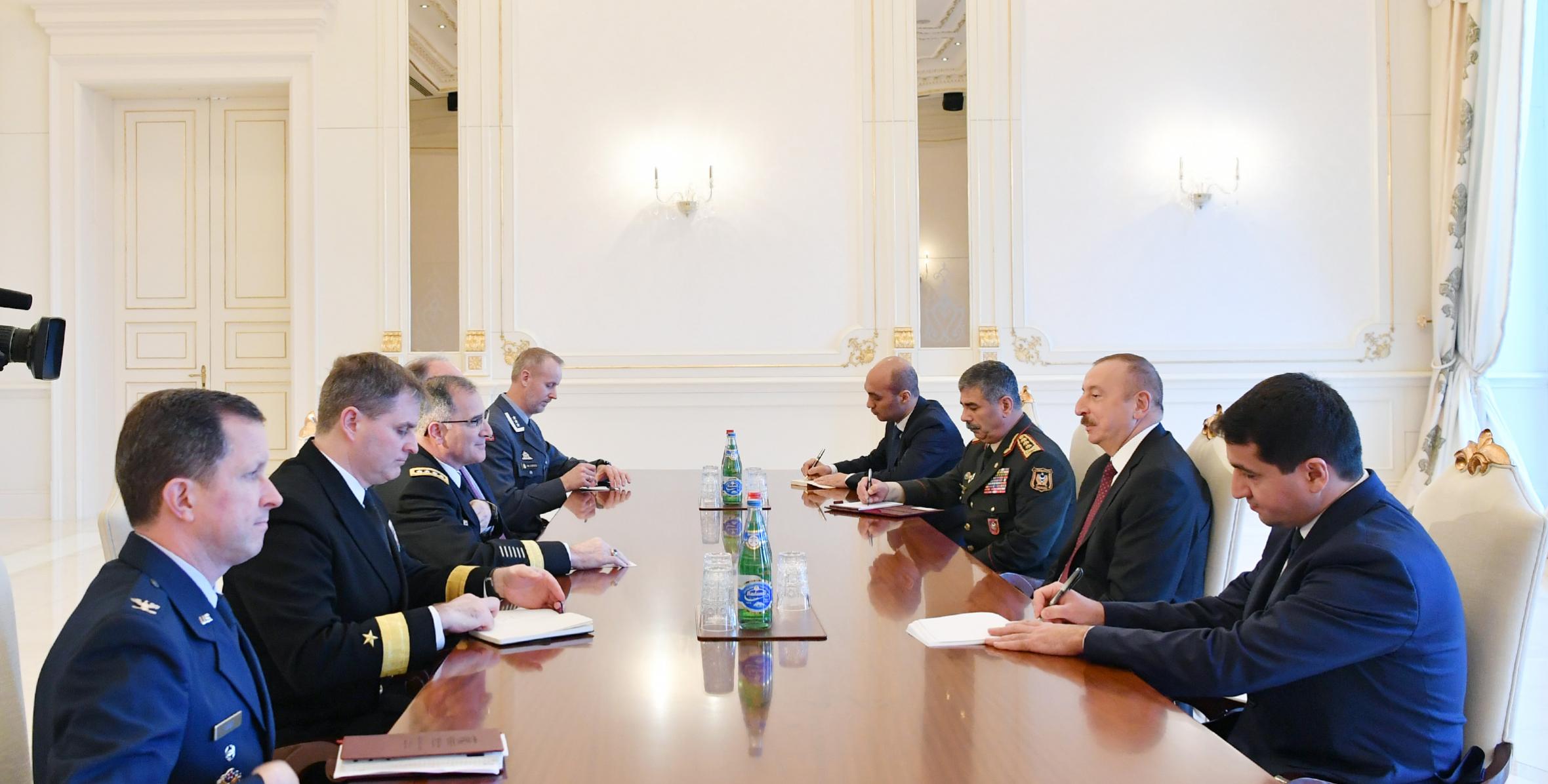 Ilham Aliyev received delegation led by NATO’s Supreme Allied Commander Europe