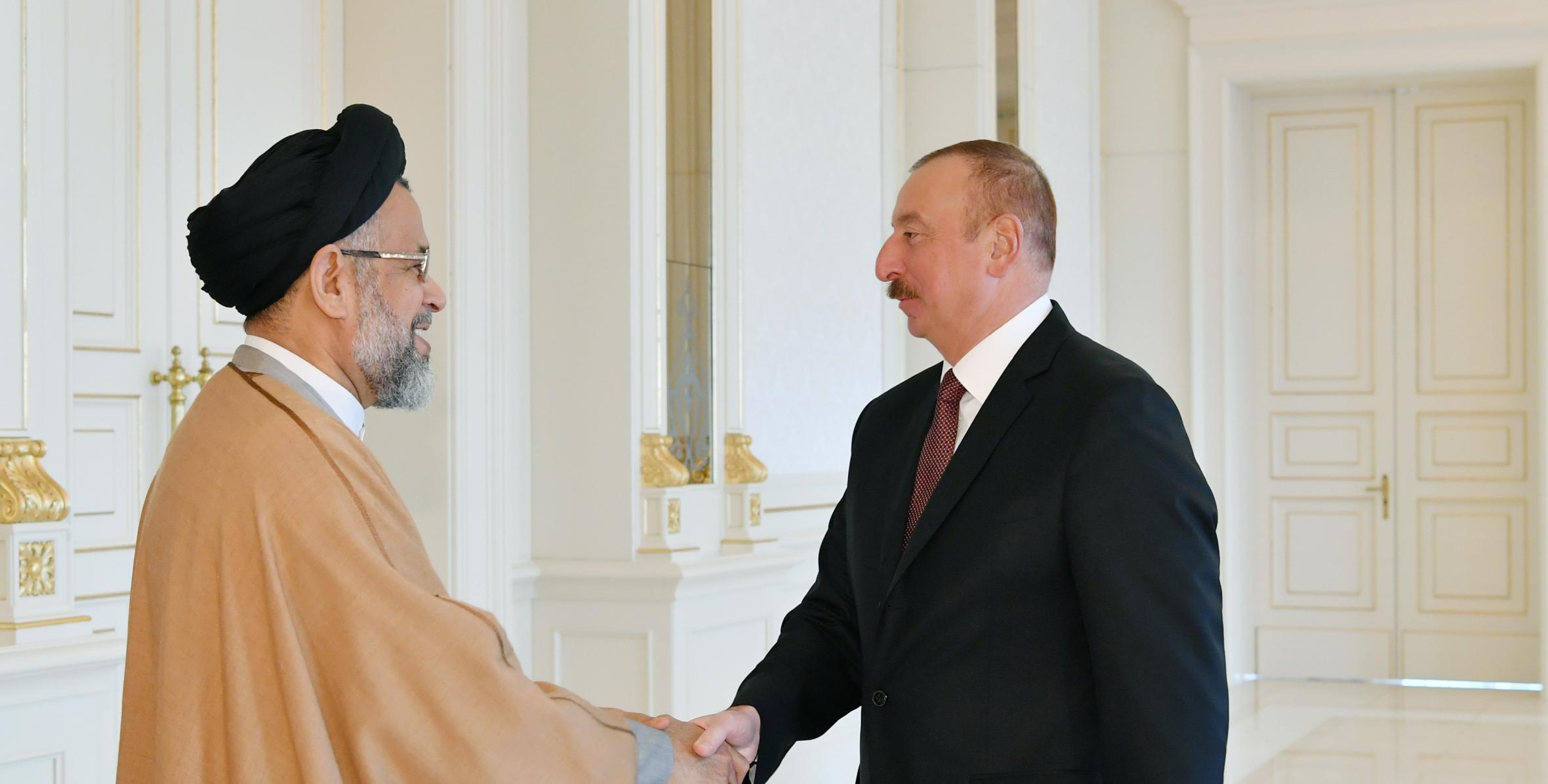 Ilham Aliyev received Iranian intelligence minister