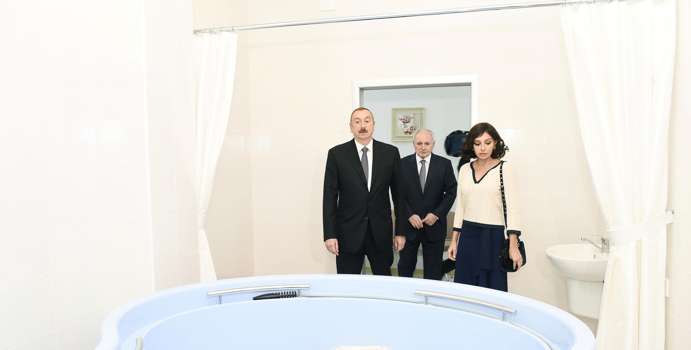 Ilham Aliyev viewed conditions created at newly-renovated Scientific-Research Medical Rehabilitation Institute in Baku