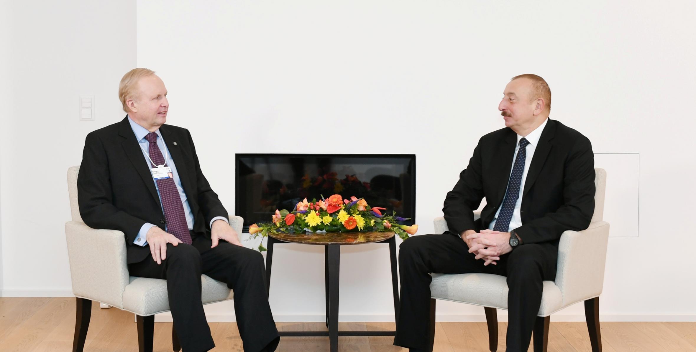 Состоялась встреча Ильхама Алиева с генеральным исполнительным директором группы BP