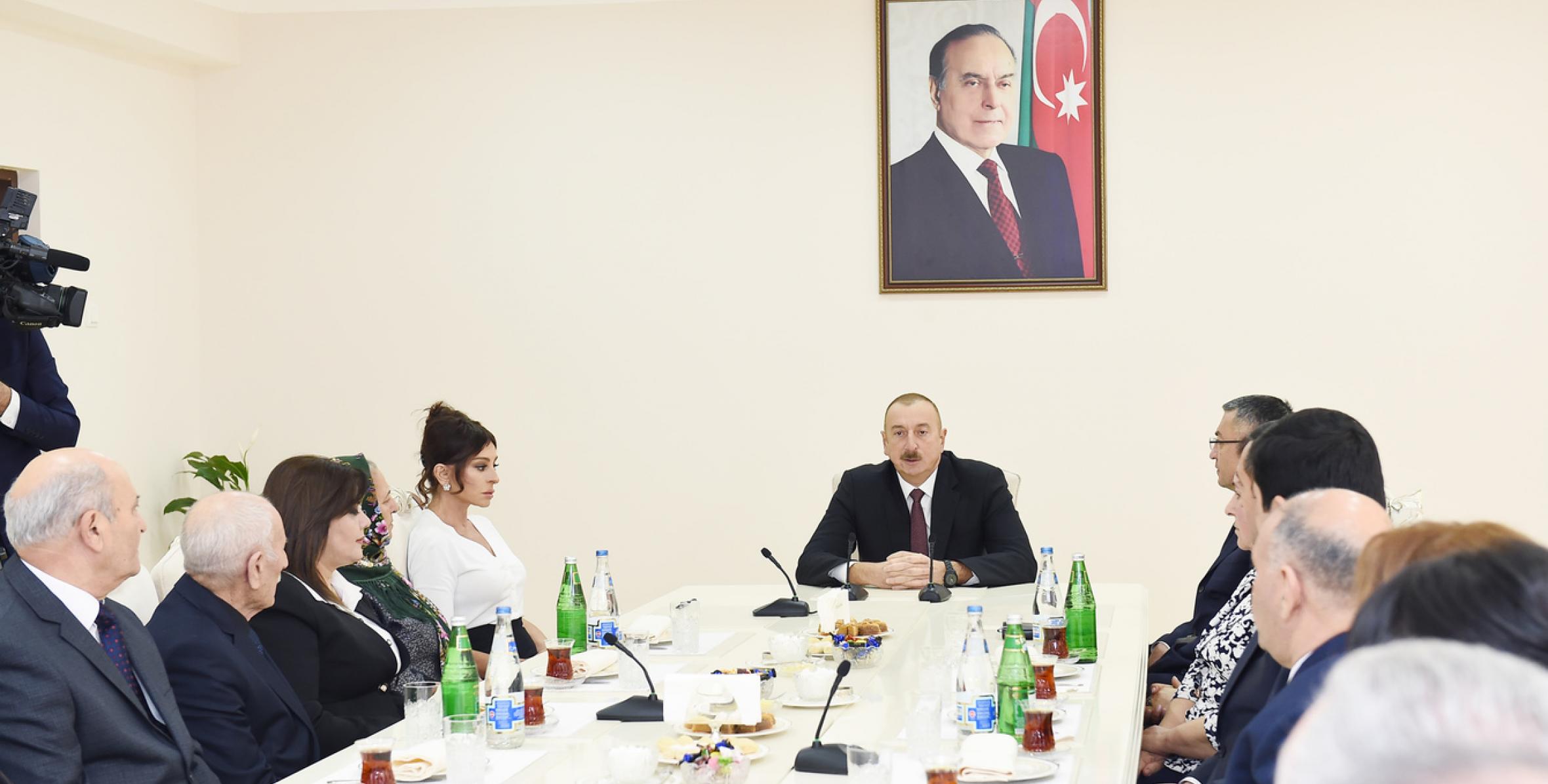 Speech by Ilham Aliyev at the opening residential complex for IDP families in Absheron district