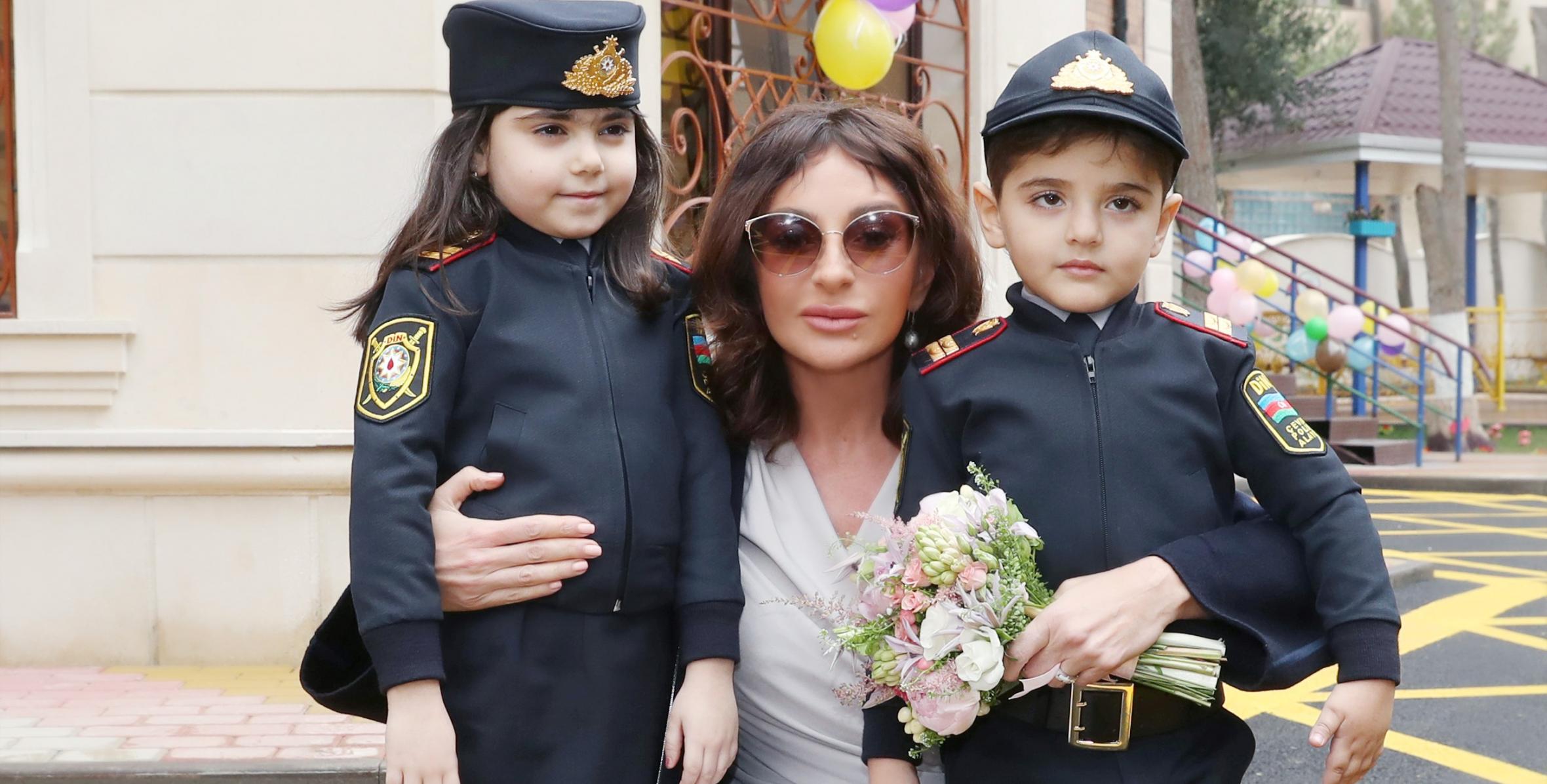 First Vice-President Mehriban Aliyeva attended opening of newly-built kindergarten No 6 in Khatai