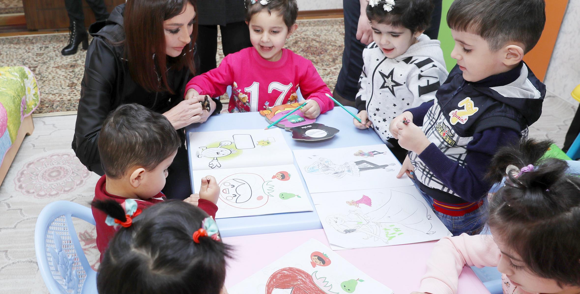 First Vice-President Mehriban Aliyeva visited children's home in Ganja