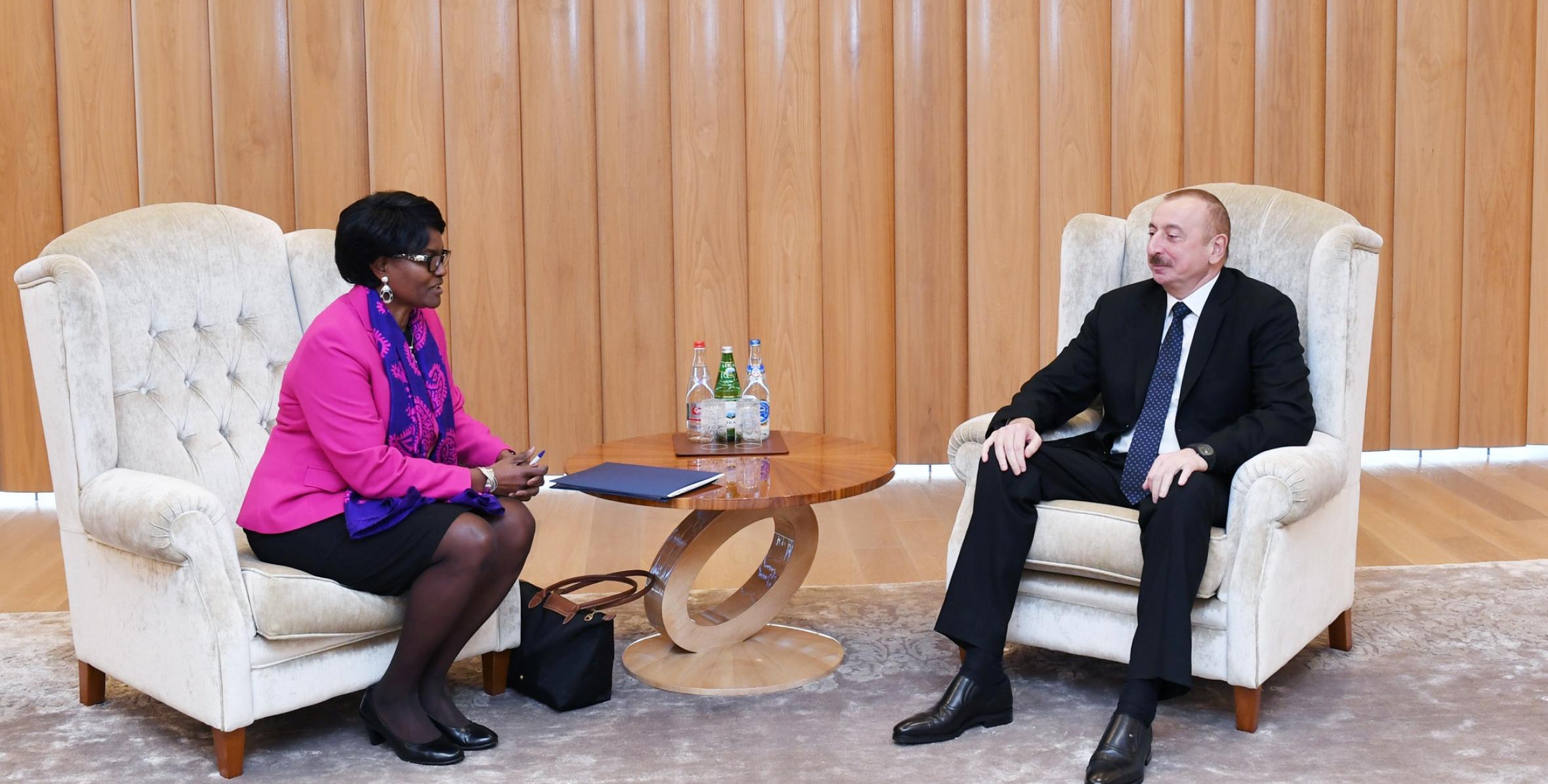 Ilham Aliyev met with World Bank Regional Director for South Caucasus