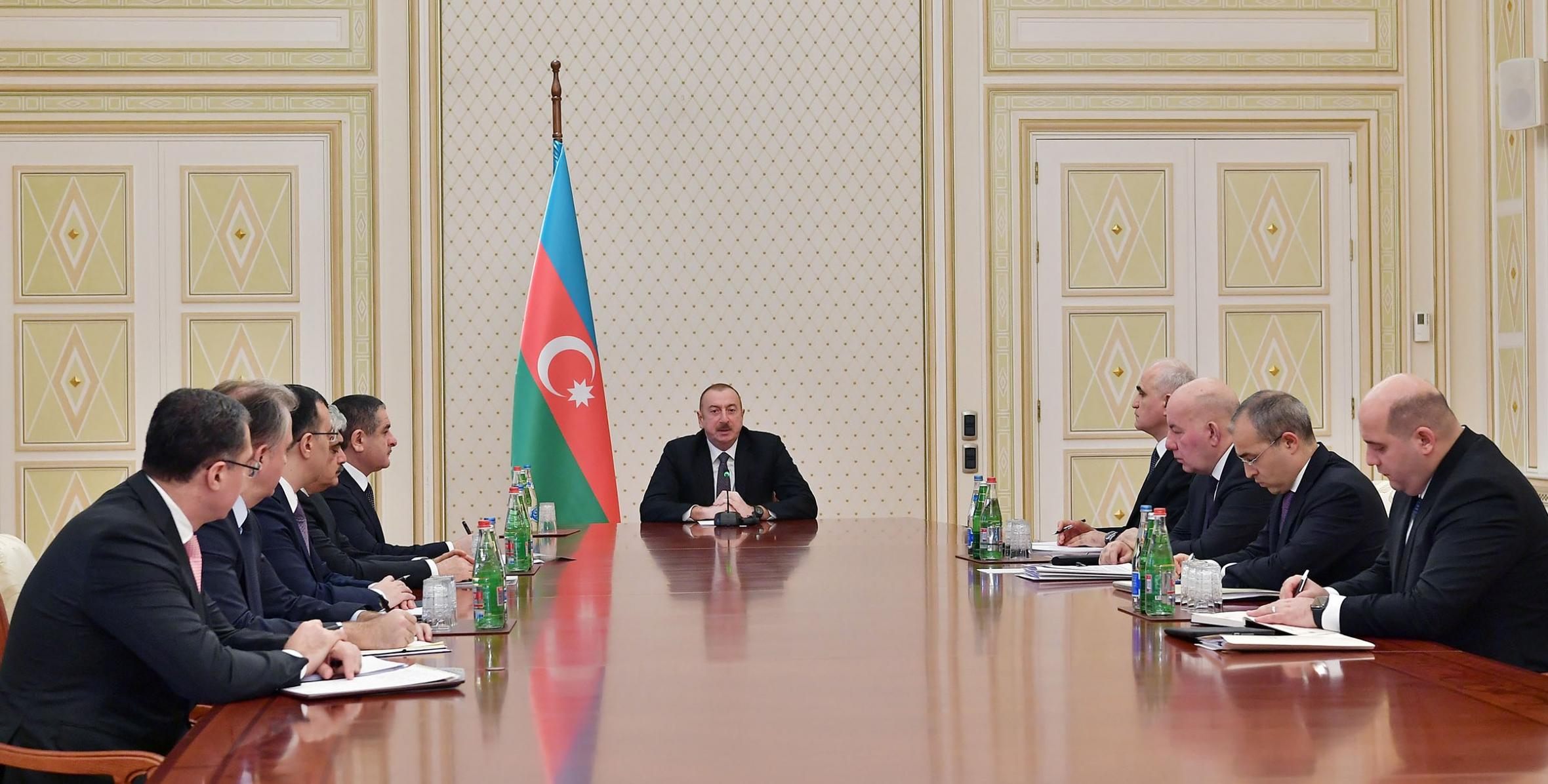 Ilham Aliyev chaired meeting on economic and social issues