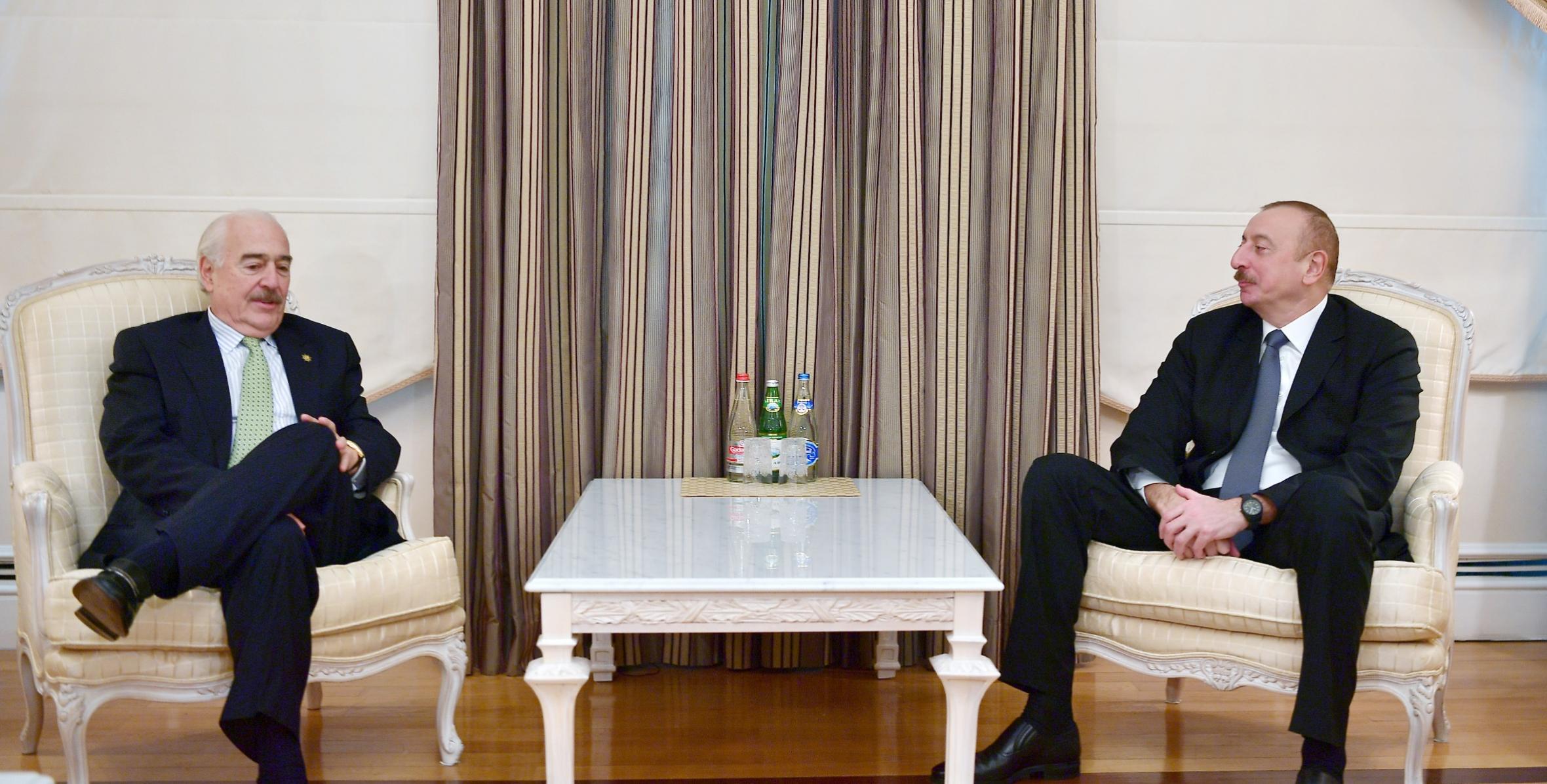 Ilham Aliyev received President of the Centrist Democrat International