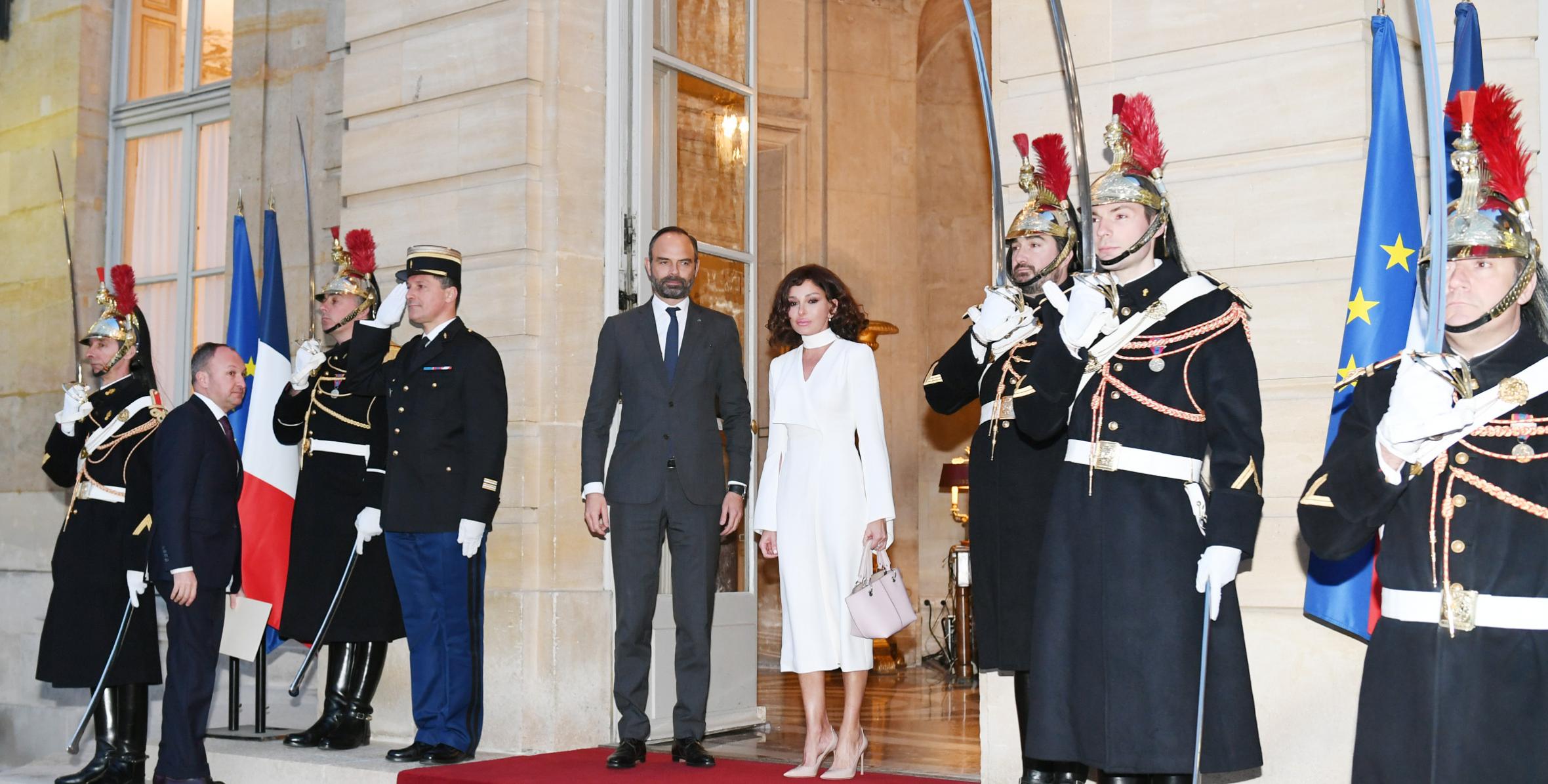 First Vice-President of Azerbaijan Mehriban Aliyeva, French Prime Minister Édouard Philippe held one-on-one meeting