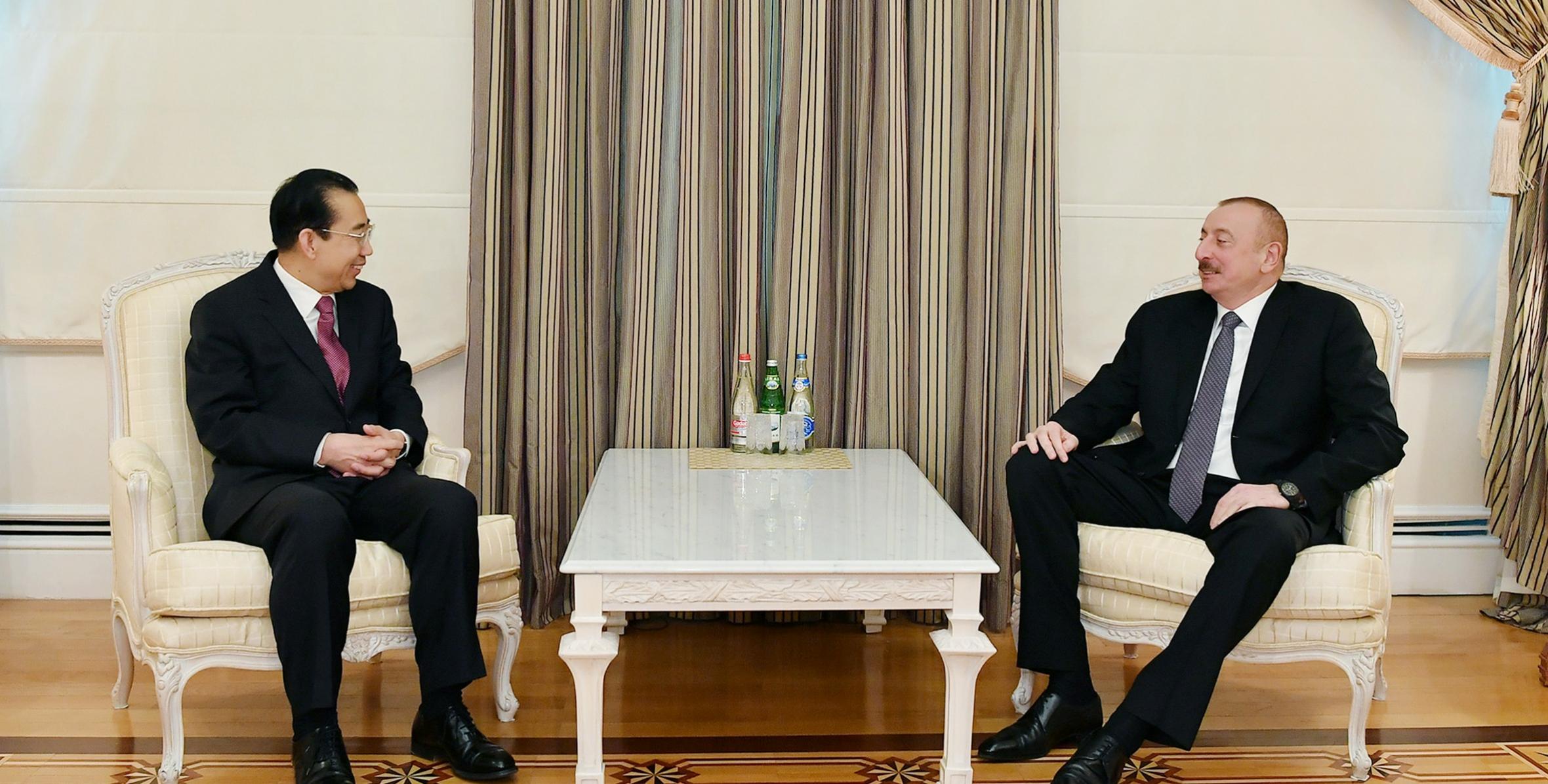 Ilham Aliyev received president of Chinese People’s Institute of Foreign Affairs
