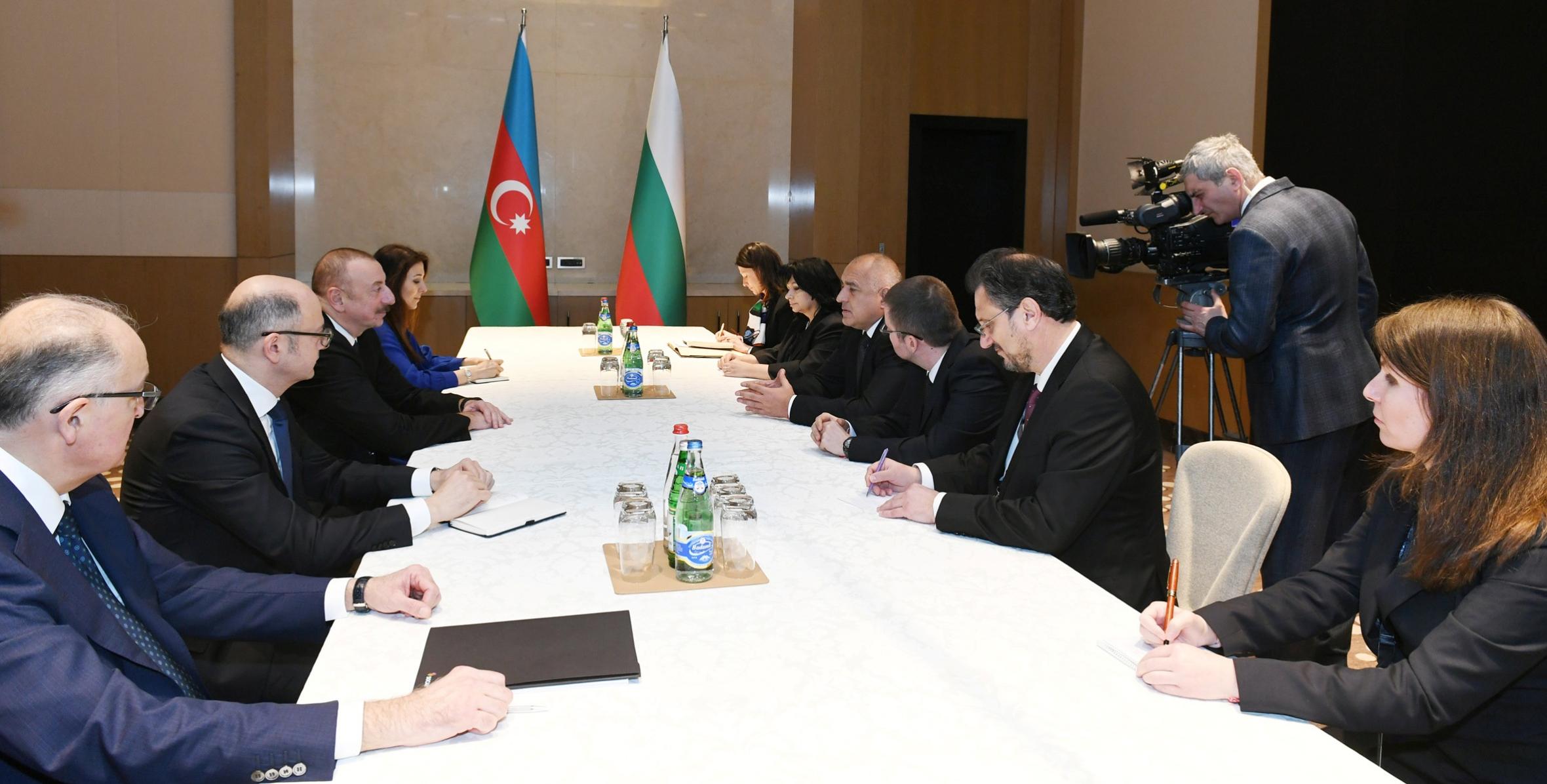 Ильхам Алиев встретился с премьер-министром Болгарии