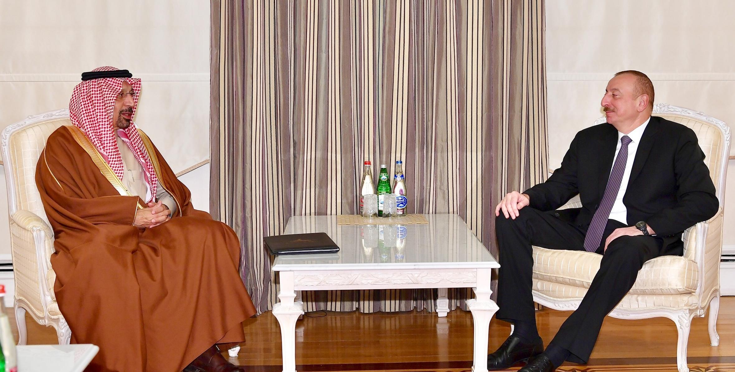 Ilham Aliyev received Saudi Arabian minister of energy, industry and mineral resources
