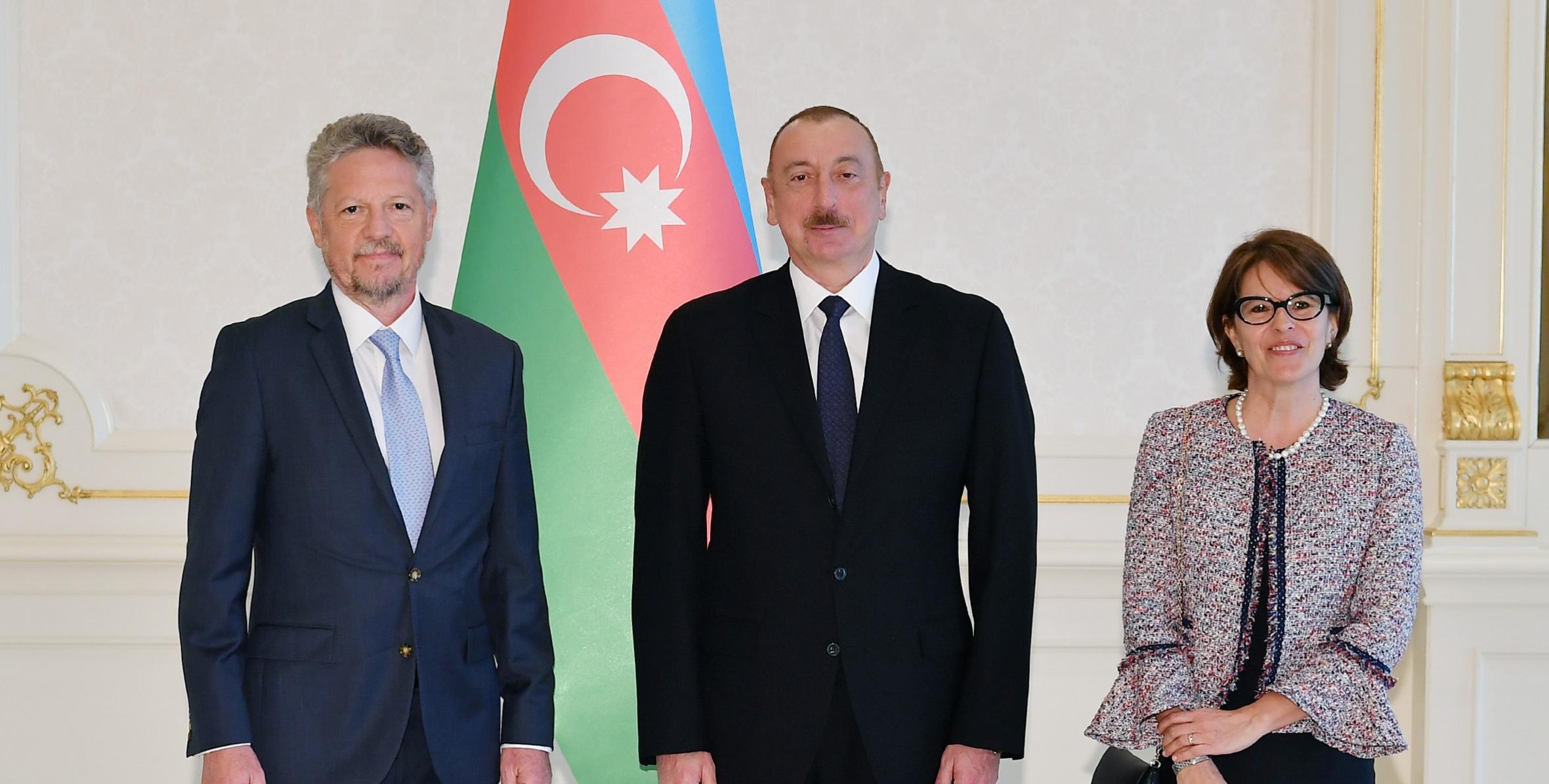 Ilham Aliyev received credentials of incoming Argentine ambassador