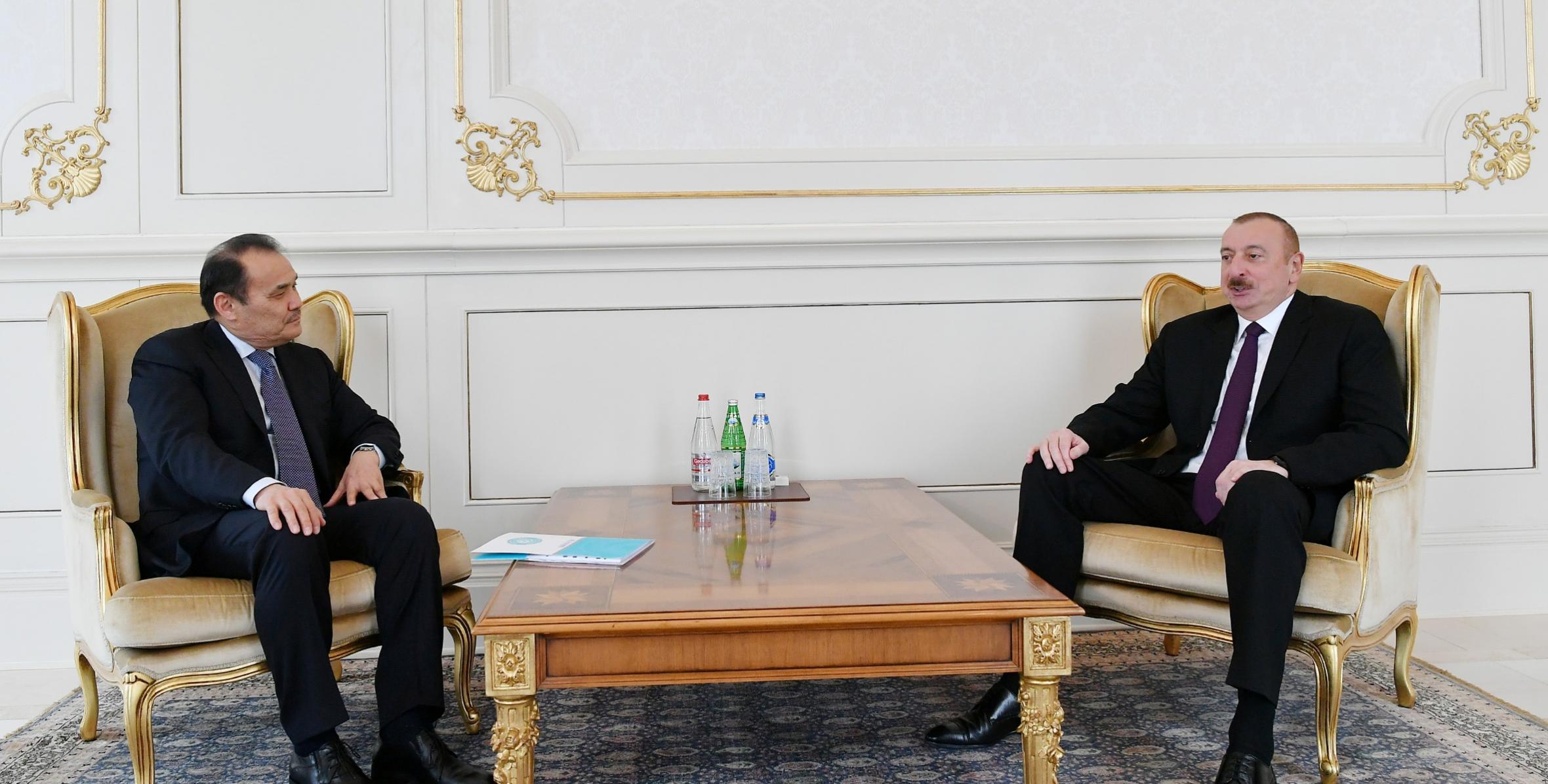 Ilham Aliyev received Secretary General of Cooperation Council of Turkic-Speaking States