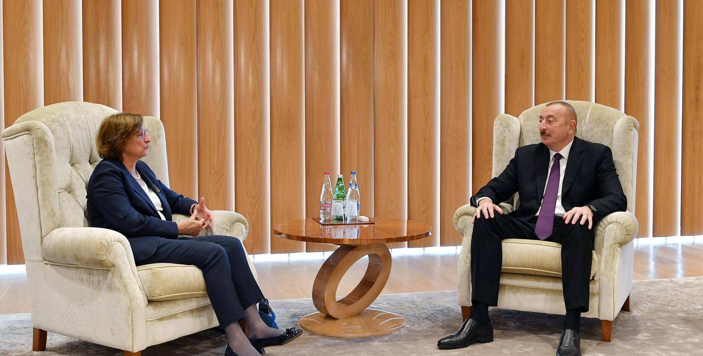 Ильхам Алиев принял заместителя генерального секретаря Совета Европы