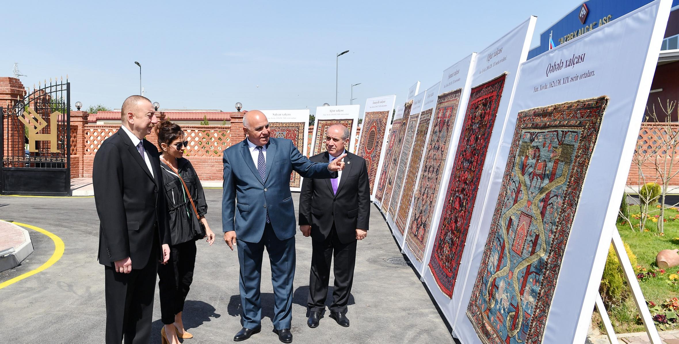 Ilham Aliyev inaugurated Gobustan branch of "Azerkhalcha" OJSC