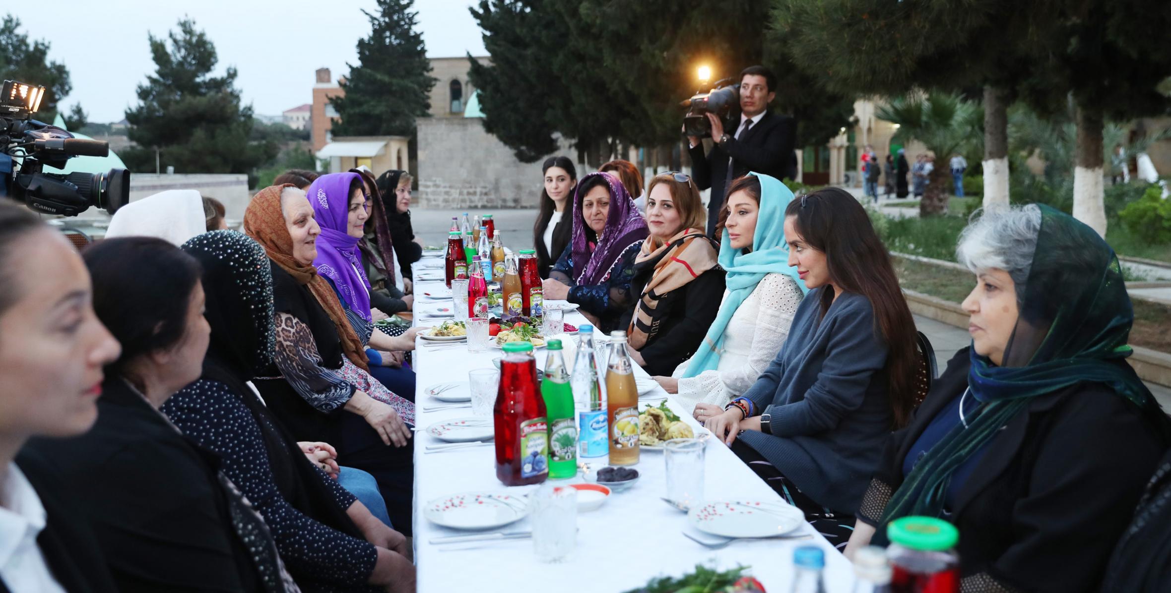 First Vice-President Mehriban Aliyeva attended iftar ceremony