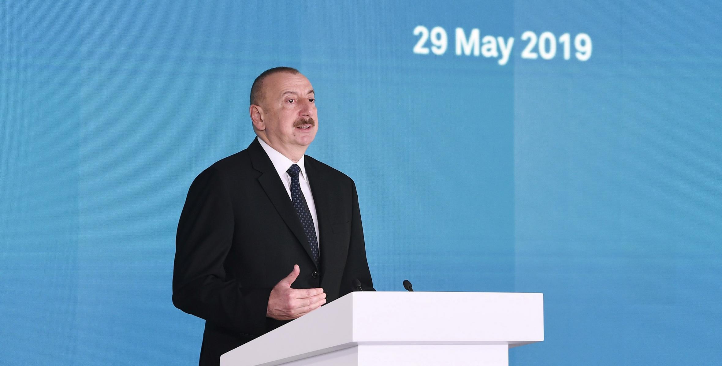 Ильхам Алиев принял участие в открытии XXVI Международной выставки и конференции «Нефть и газ Каспия – 2019»