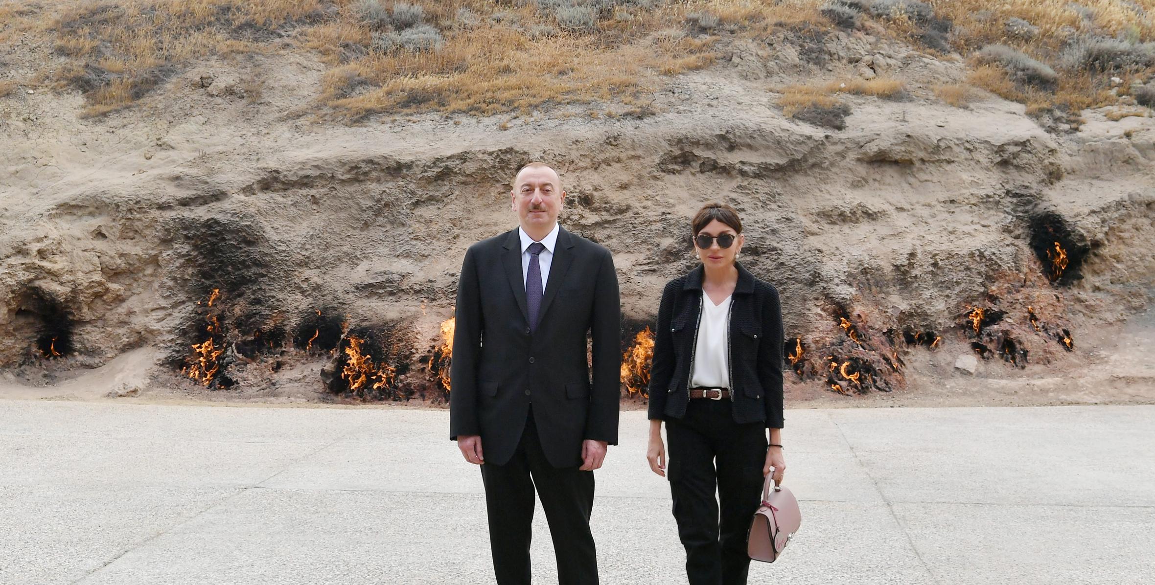 Ilham Aliyev inaugurated Yanardag Reserve after major overhaul