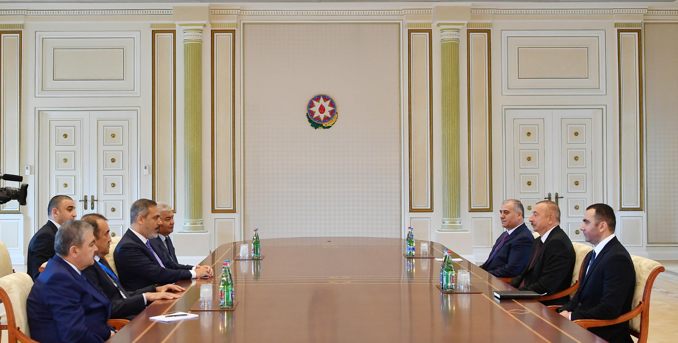 Ильхам Алиев принял руководителей органов спецслужб тюркоязычных государств